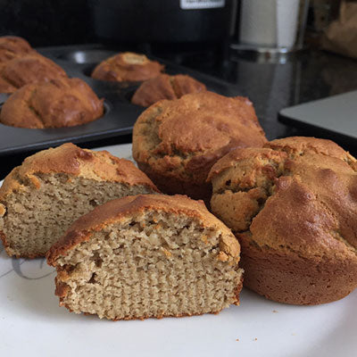 Almond Flour Banana Muffins