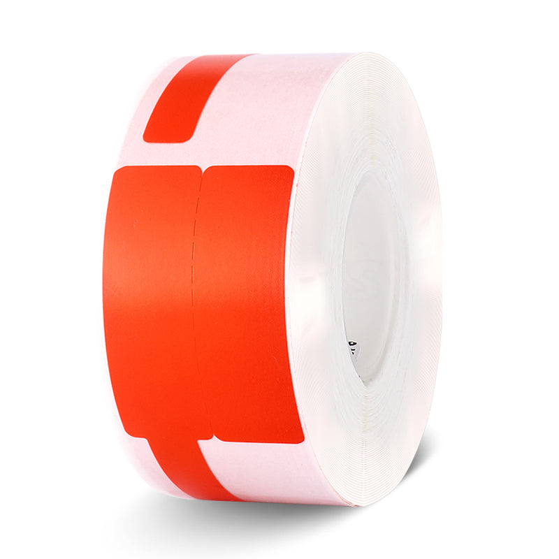 NB247 - Niimbot - B1 / B21 / B3S / B4 - 25x78mm - 100 Red Cable Labels
