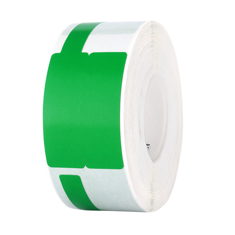 NB250 - Niimbot - B1 / B21 / B31 / B3S / B4 - 25x78mm - 100 Green Cable Labels