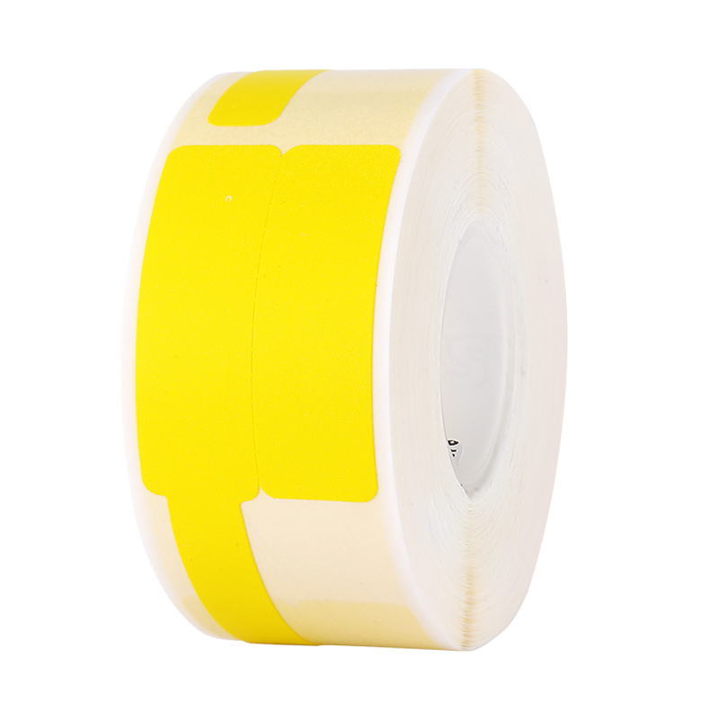 NB248 - Niimbot - B1 / B21 / B31 / B3S / B4 - 25x78mm - 100 Yellow Cable Labels