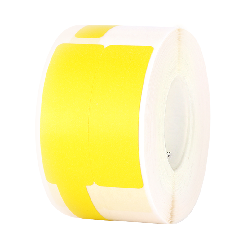 NB252 - Niimbot - B1 / B21 / B3S / B4 - 30x95mm - 80 Yellow Cable Labels