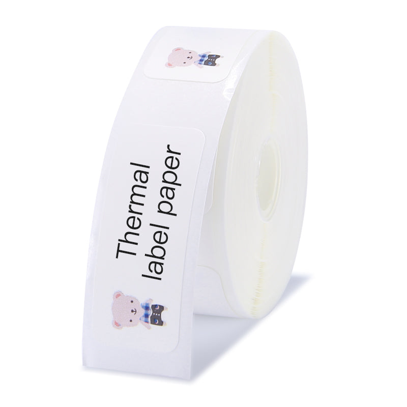 NB127 - Niimbot - D11 / D101 / D110 / H1S - 12x30mm - 210 Baby Bear Labels