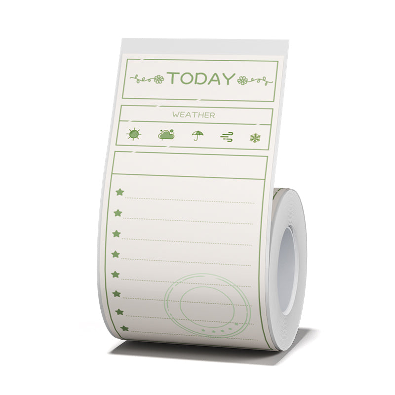 NB462 - NIIMBOT - B1 / B21 / B3S / B4 - 50X110MM - 70 THERMAL LABELS - TO DO LIST DESIGN