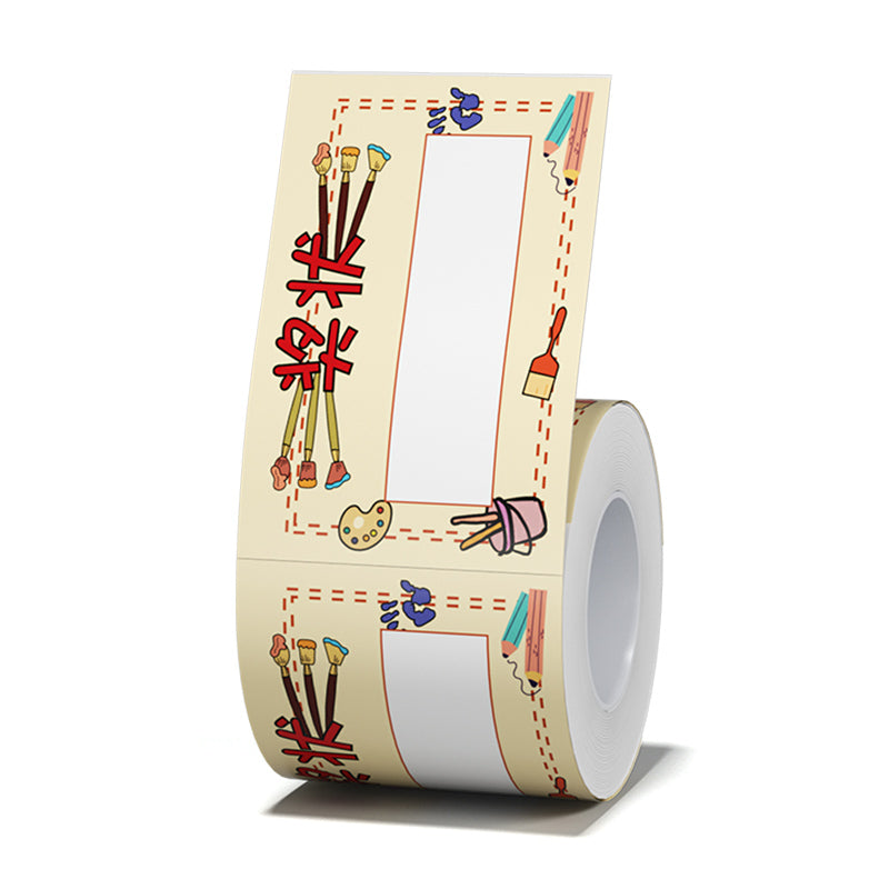 NB463 - NIIMBOT - B1 / B21 / B3S / B4 - 40X60MM - 115 THERMAL LABELS - CREATIVE ART DESIGN