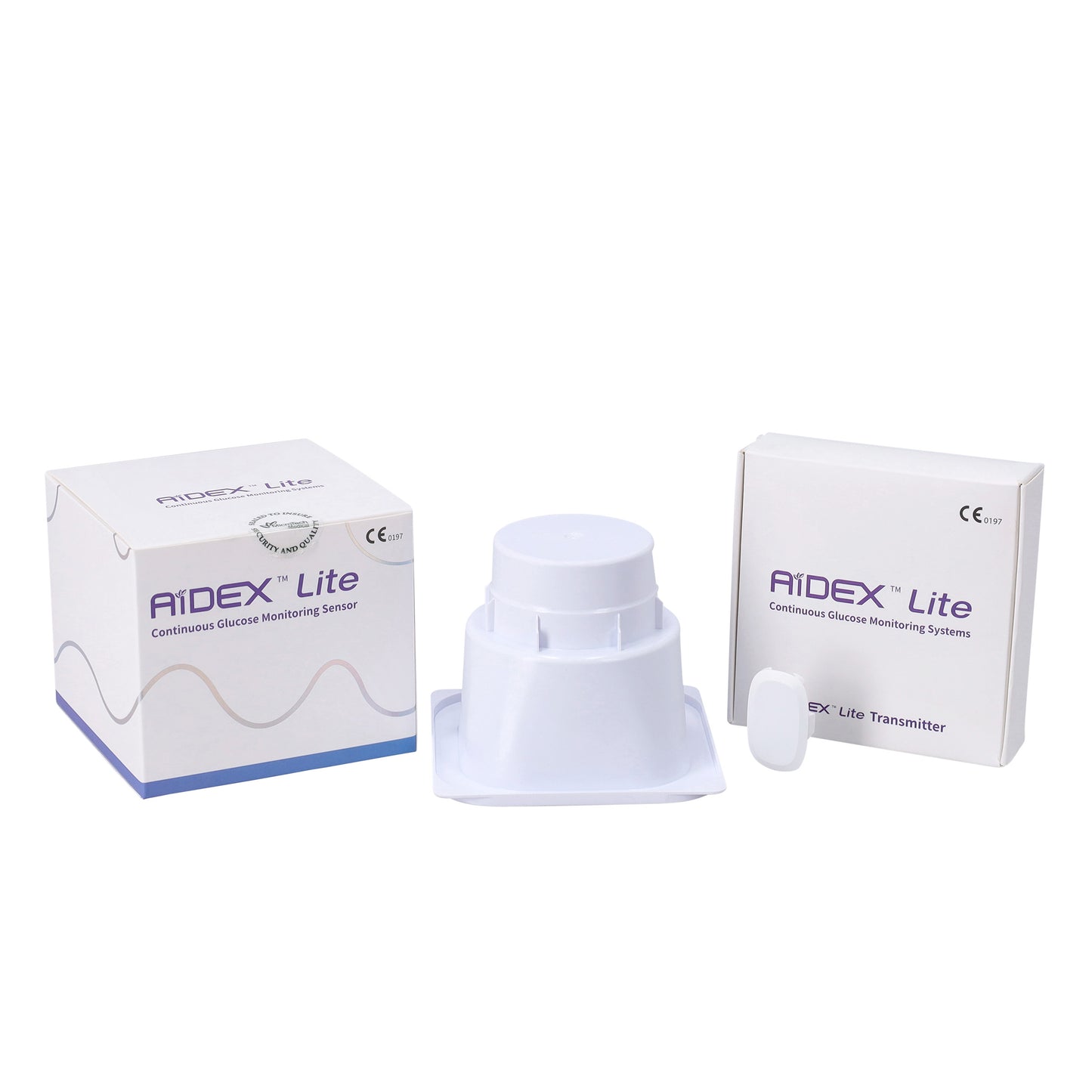 AiDEX™ - LITE - CONTINUOUS GLUCOSE MONITORING SYSTEM (CGM) - START UP KIT & SENSORS