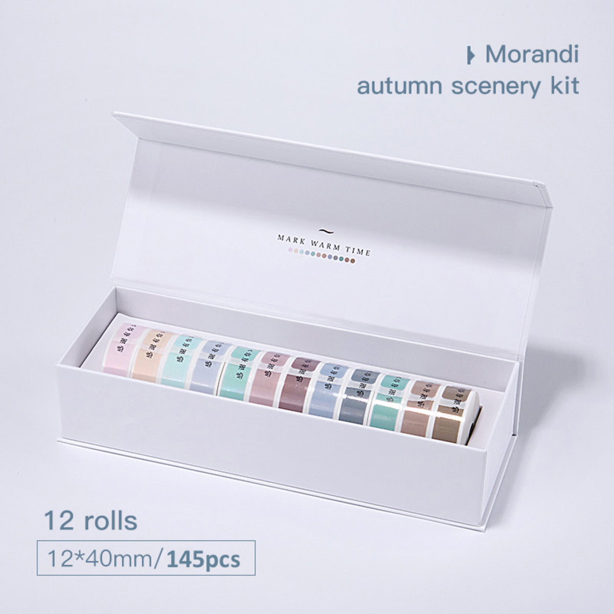 NB138 - Niimbot - D11 / D101 / D110 / H1S - 12x40mm - 145 Autumn Edition Labels - 12 Rolls