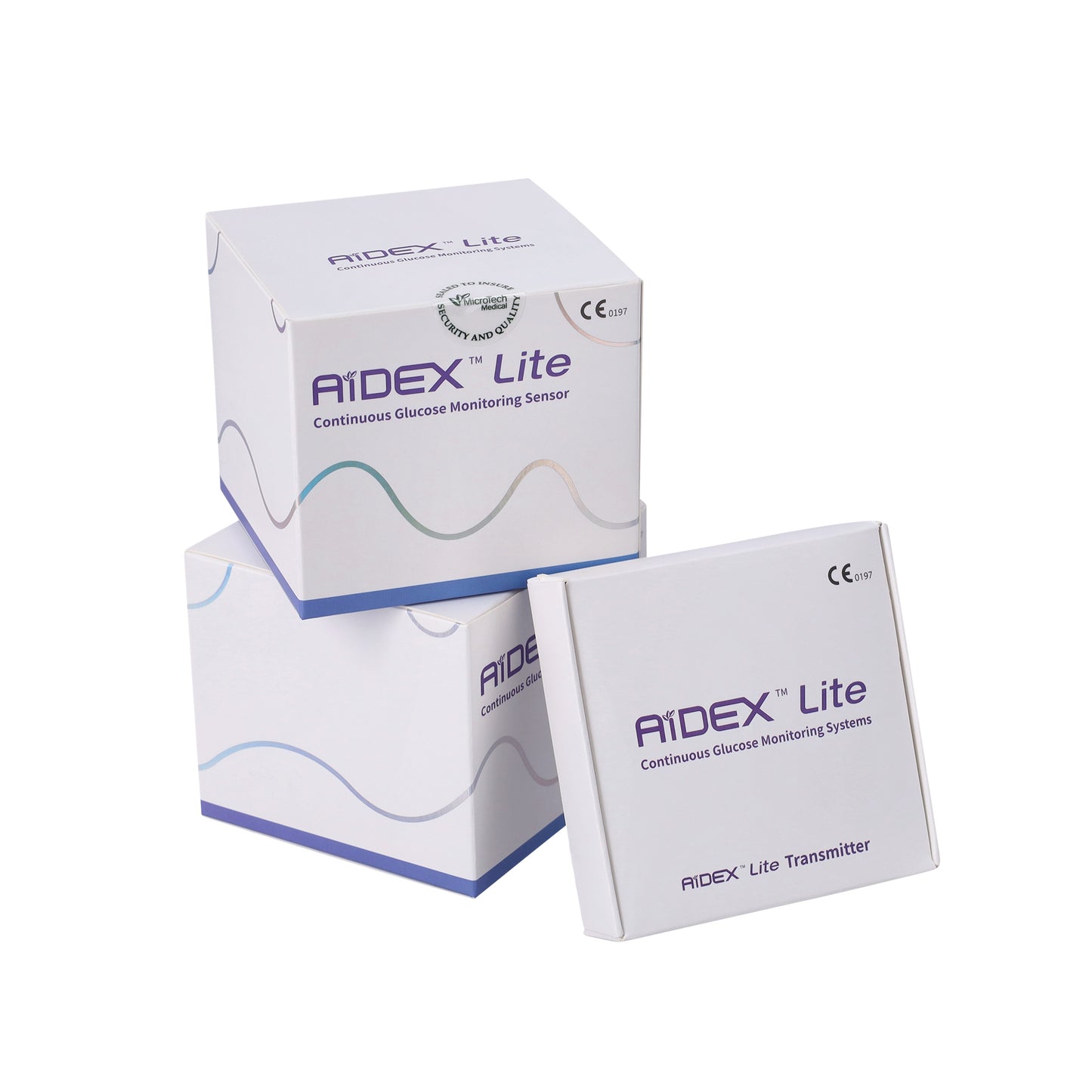 AiDEX™ - LITE - CONTINUOUS GLUCOSE MONITORING SYSTEM (CGM) - START UP KIT & SENSORS