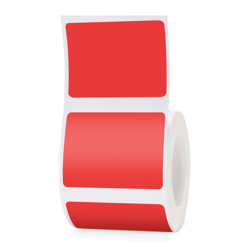 NB221 - NIIMBOT - B1 / B21 / B3S / B4 - T40X30MM - 230 LABELS PER ROLL - SOLID - RED