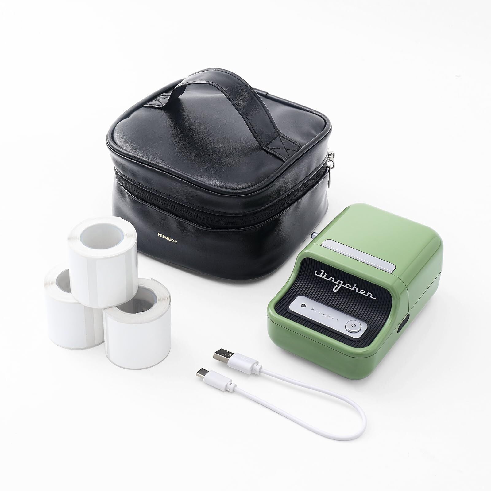 NB517 - NIIMBOT - B1 / B21 / B3S MODELS - STORAGE CASE FOR PRINTER & LABELS - BLACK