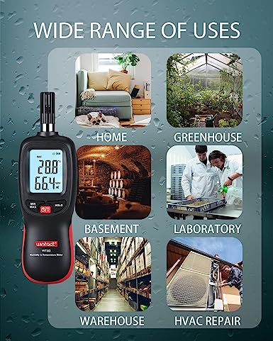 WINTACT - HUMIDITY AND TEMPERATURE METER (WT83B)