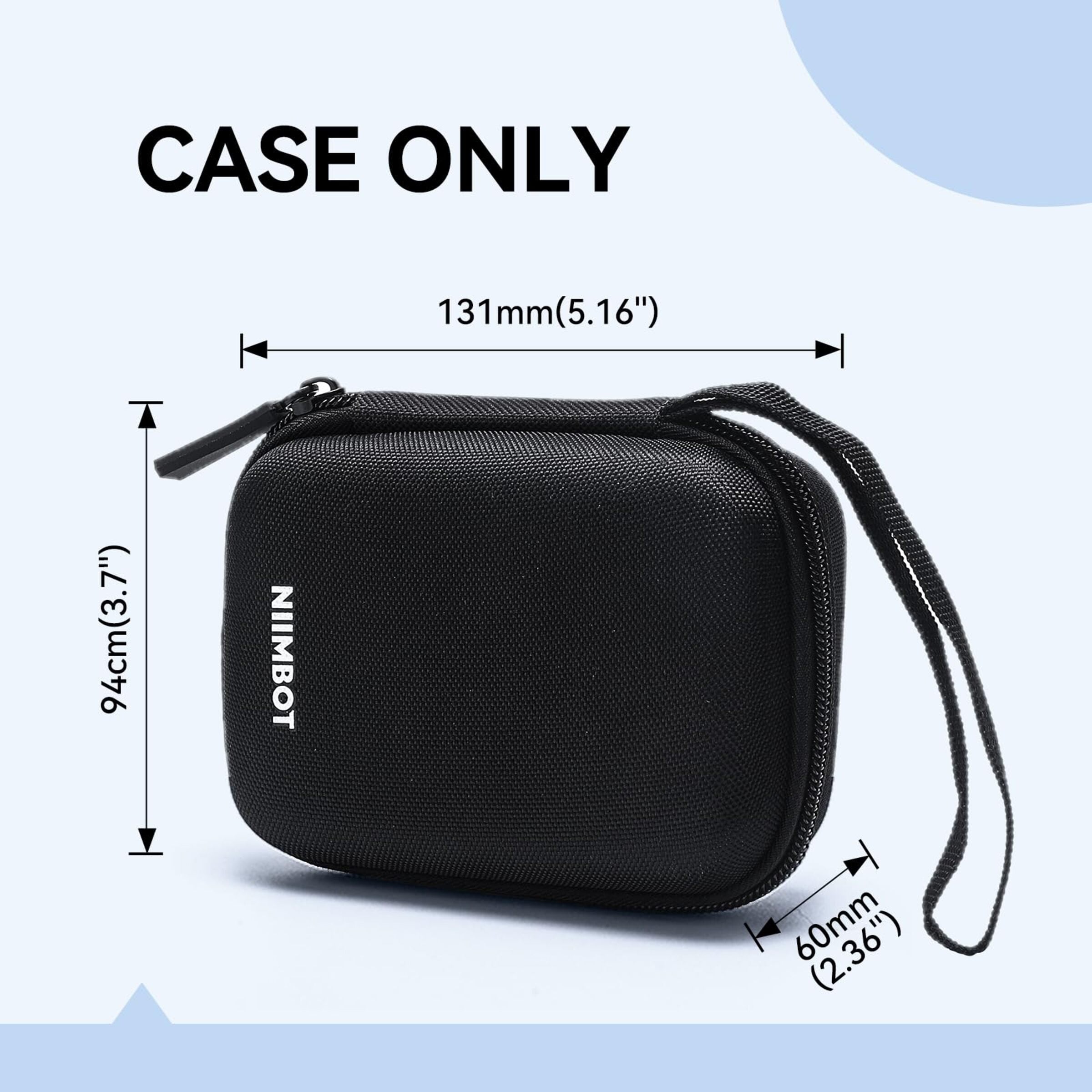 NB519 - Niimbot - D11-H / D110-M - Storage Case For Printer & Labels - Black
