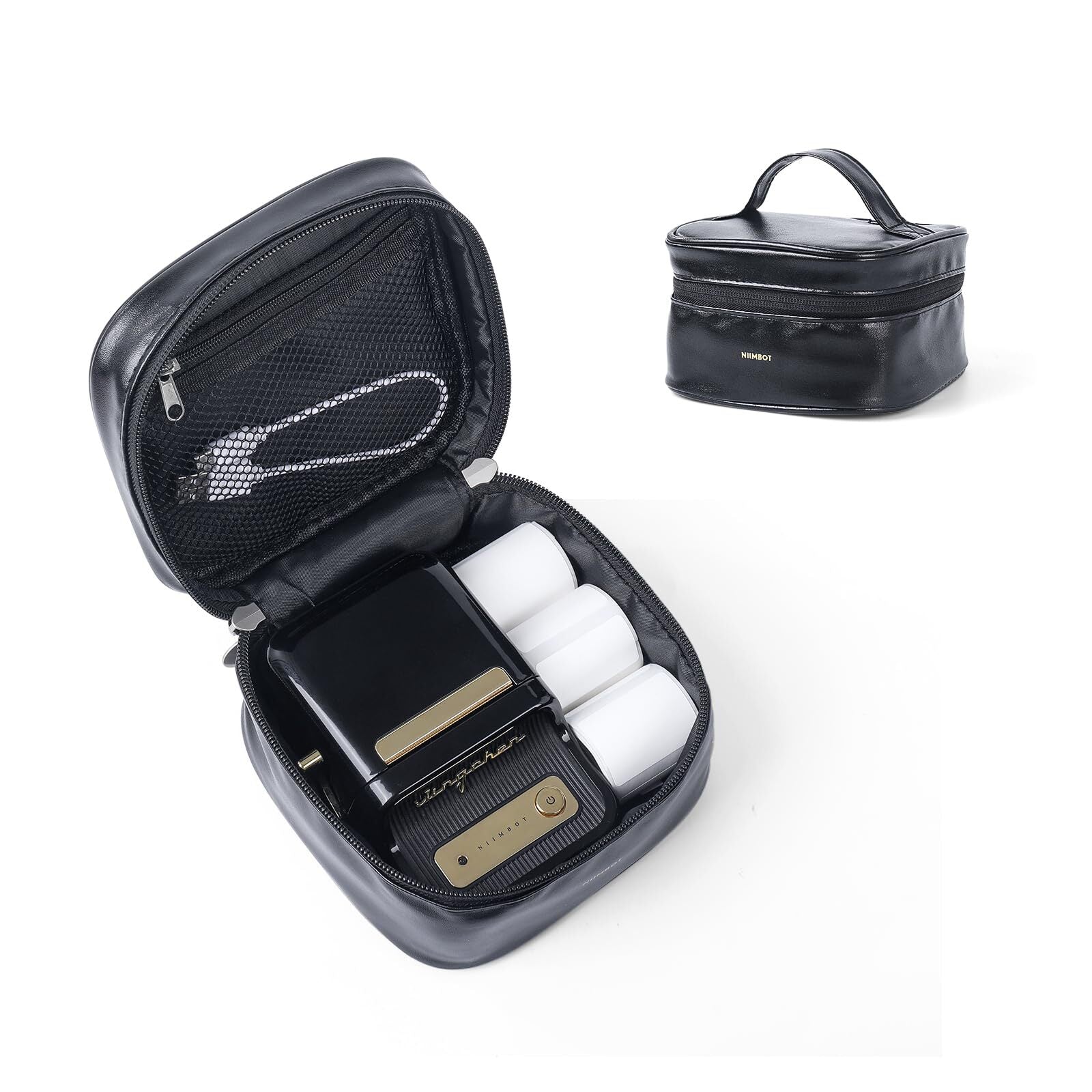 NB517 - NIIMBOT - B1 / B21 / B3S MODELS - STORAGE CASE FOR PRINTER & LABELS - BLACK