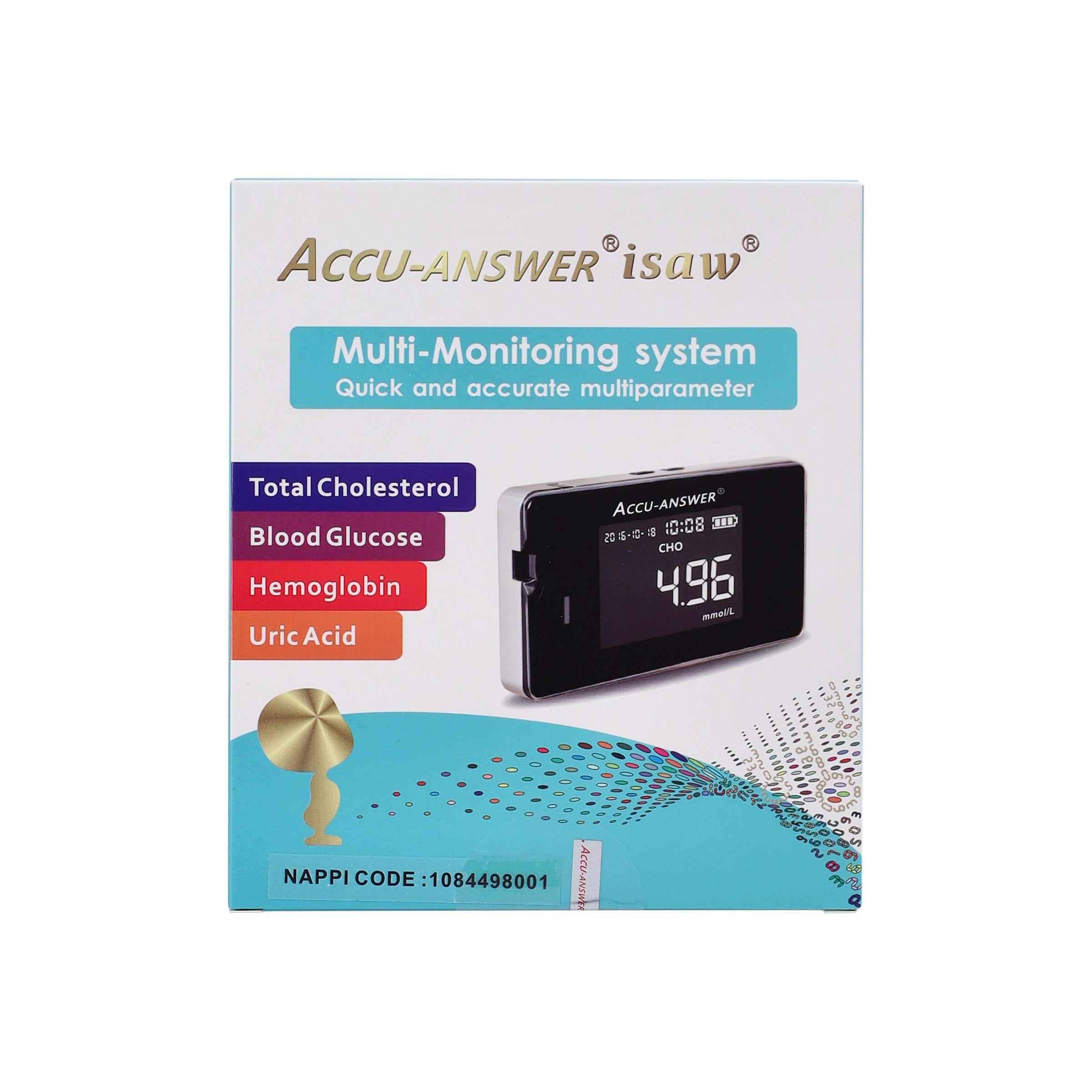 ACCU-ANSWER® ISAW® - 4 IN 1 - BLOOD TEST METER ONLY