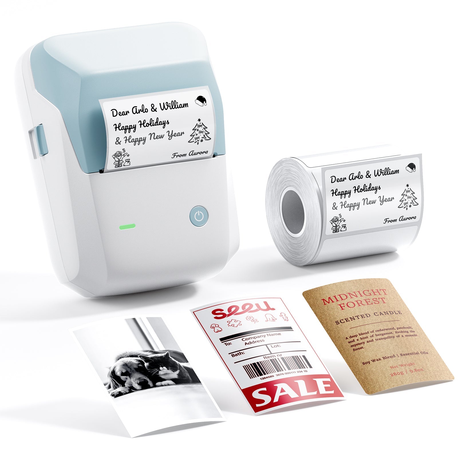 NB806 - Niimbot - B1-Pro - 300DPI - Portable Thermal Label Printer Incl Free Label