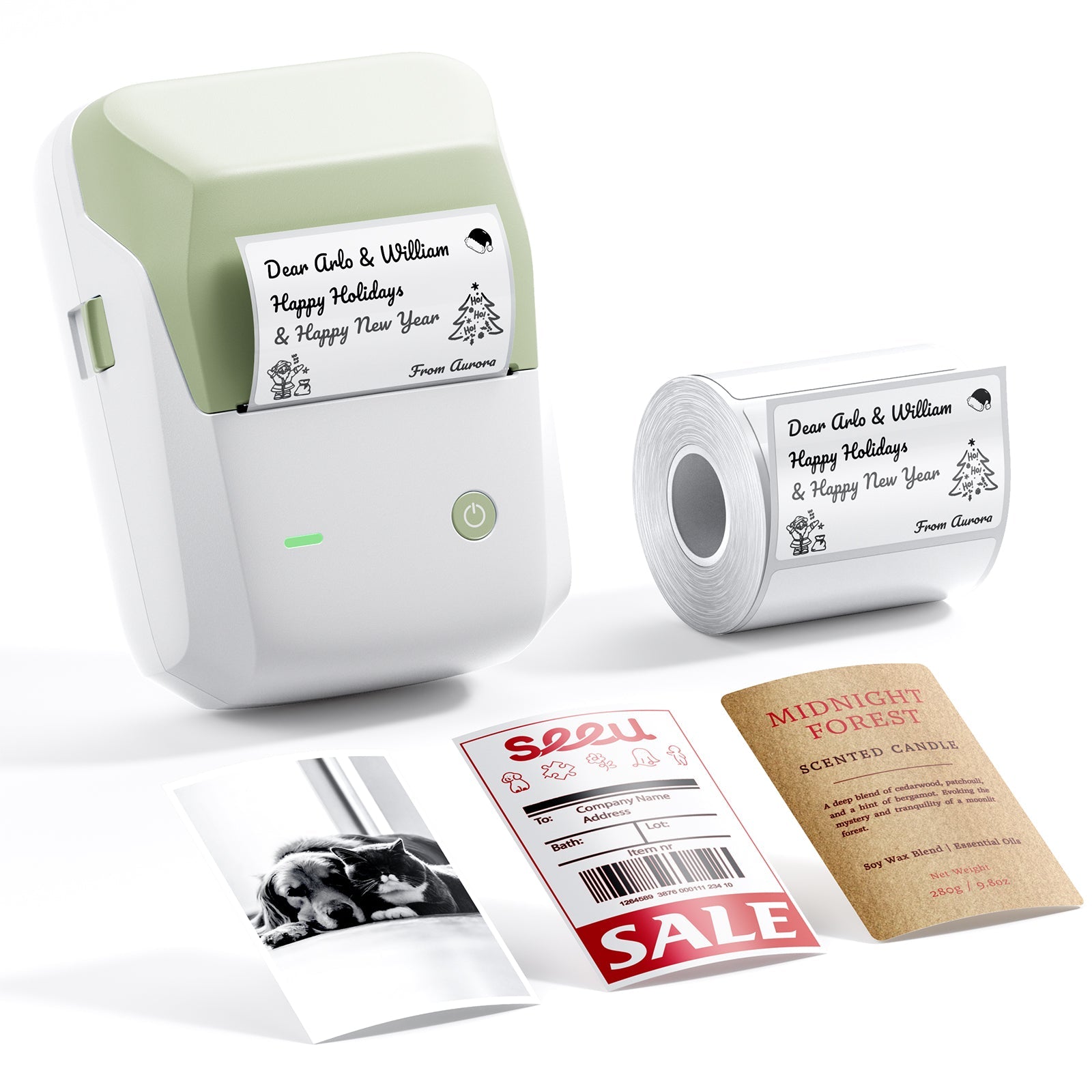 NB806 - Niimbot - B1-Pro - 300DPI - Portable Thermal Label Printer Incl Free Label