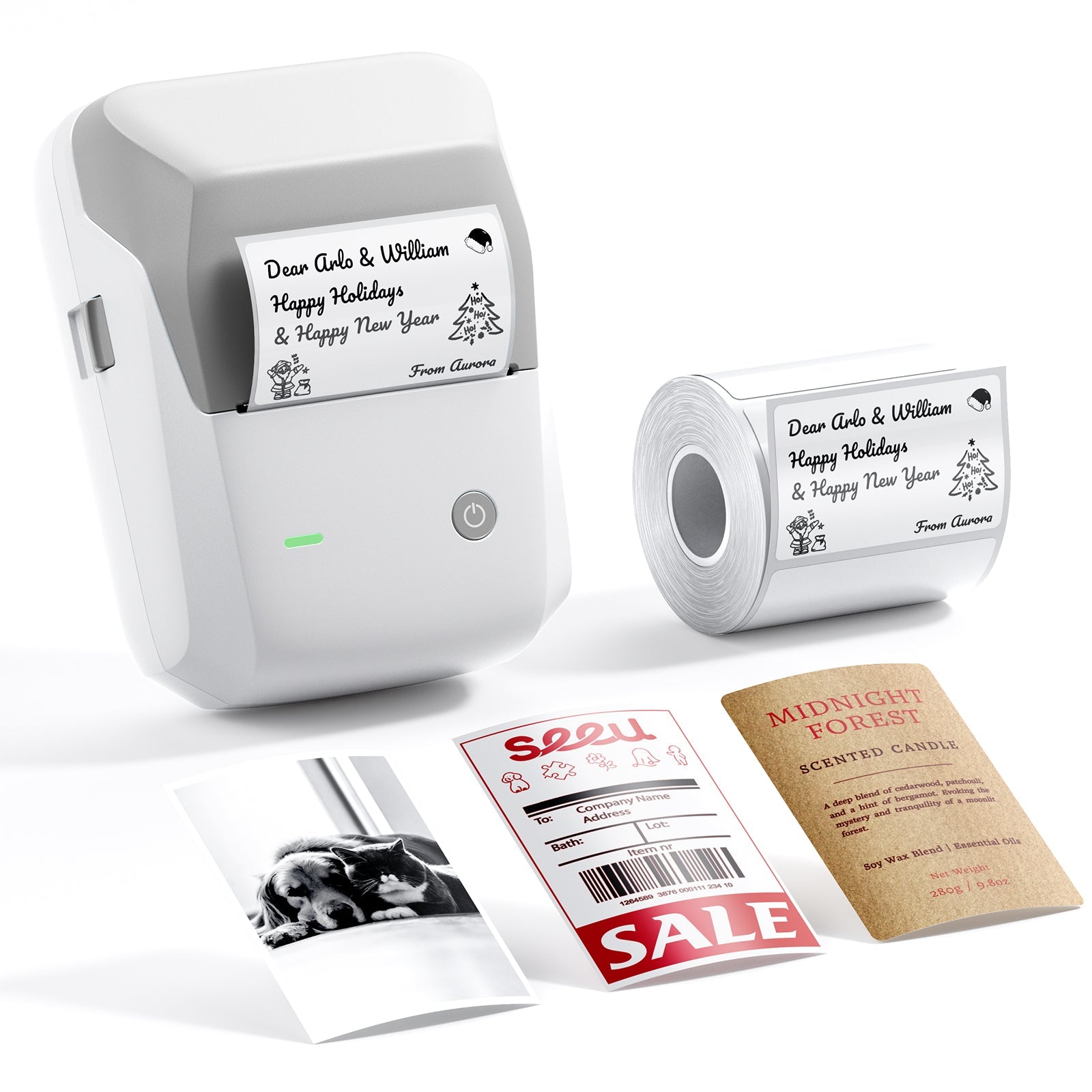 NB806 - Niimbot - B1-Pro - 300DPI - Portable Thermal Label Printer Incl Free Label