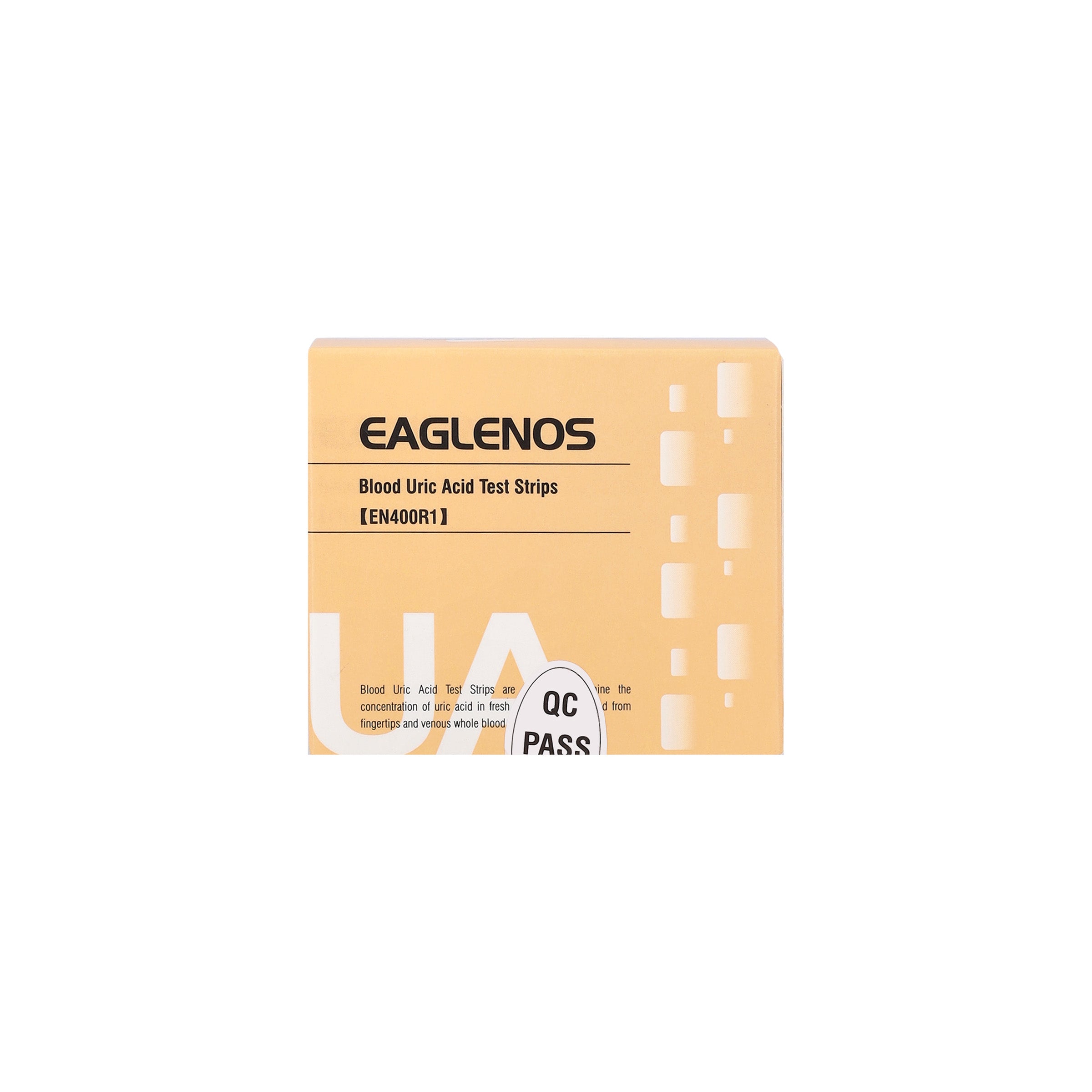 EAGLENOS - URIC ACID BLOOD TEST STRIPS (EN400R1) - BOX OF 50