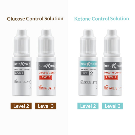 KETO MOJO™ - GKI - BLOOD GLUCOSE & KETONE CONTROL SOLUTIONS - THE DUAL PACK