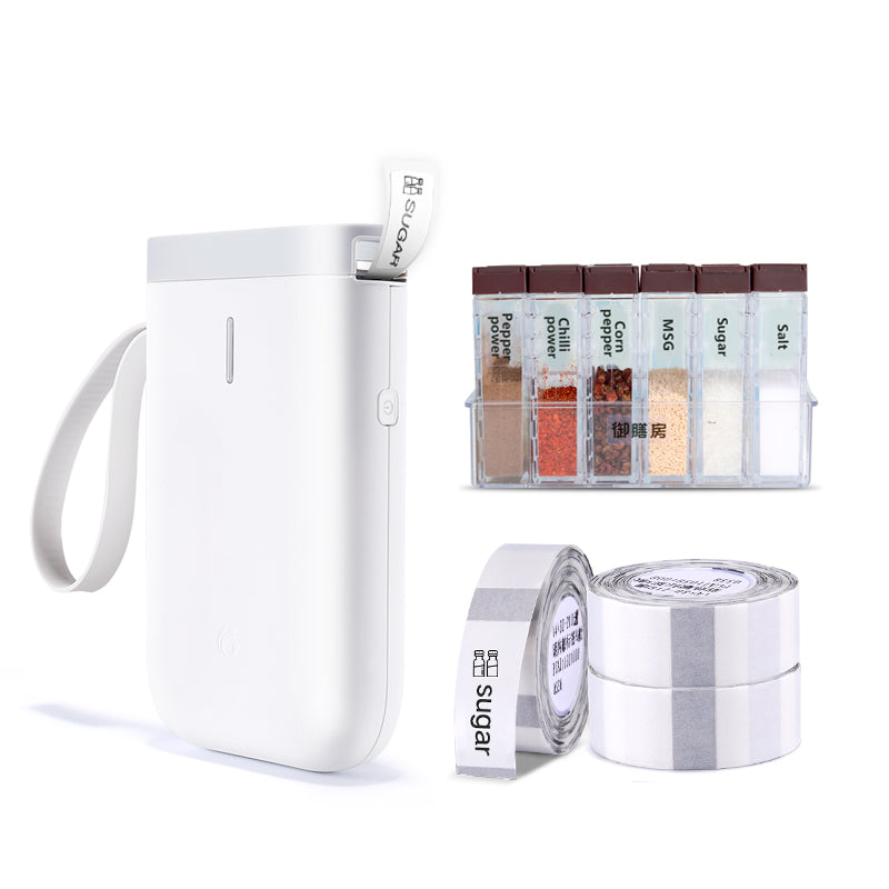 NB100 - NIIMBOT - D11 - PORTABLE LABEL BLUETOOTH PRINTER INCL FREE LABEL ROLL (12X40MM)