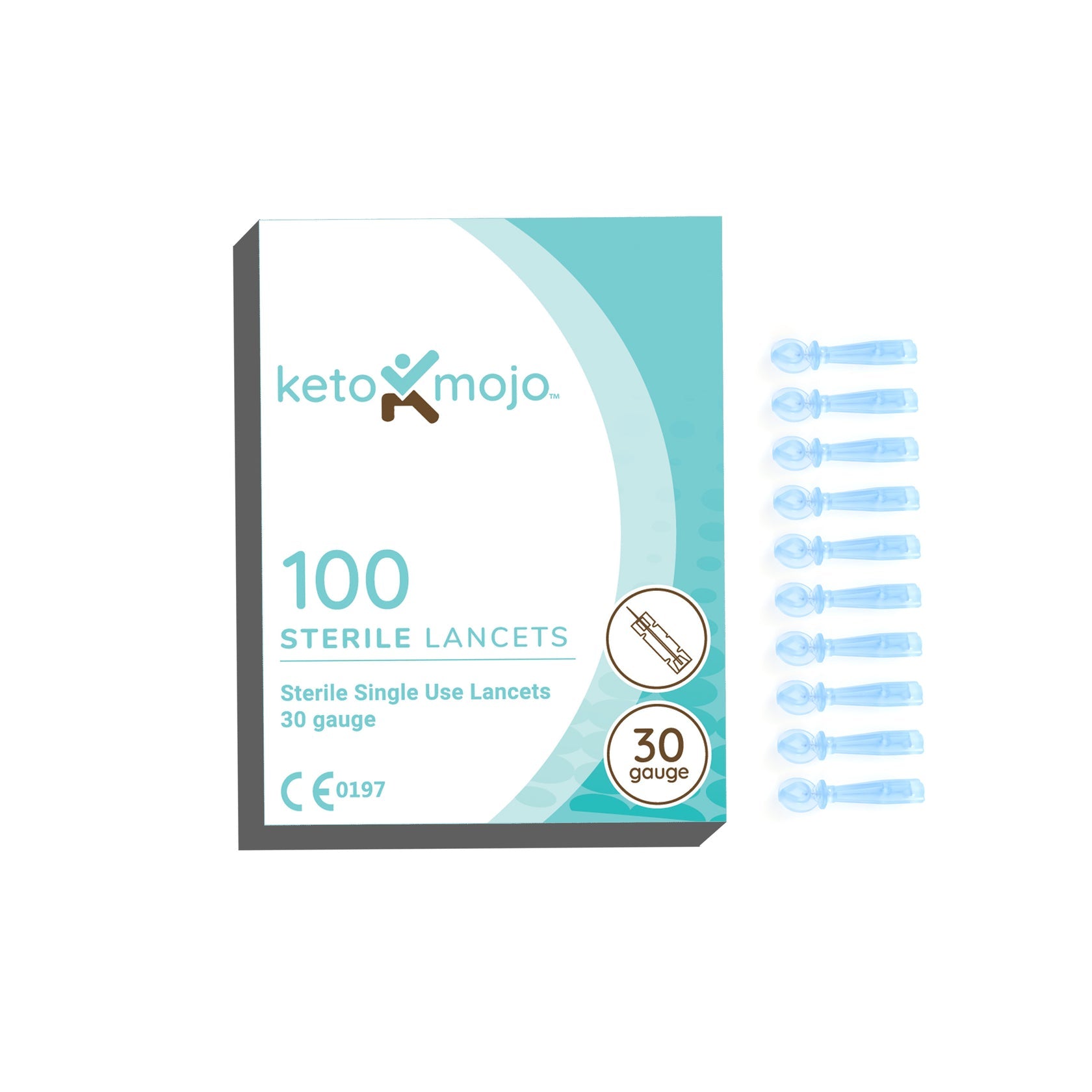 KETO MOJO™ - UNIVERSAL LANCETS - 30 GAUGE - 100 PACK