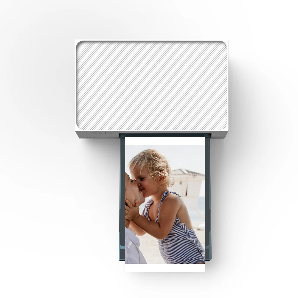 LIENE - Amber M200 - 4x6 Inch Bluetooth Photo Printer - Incl. 20 Sheets & 1 Ink Cartridge - With Battery