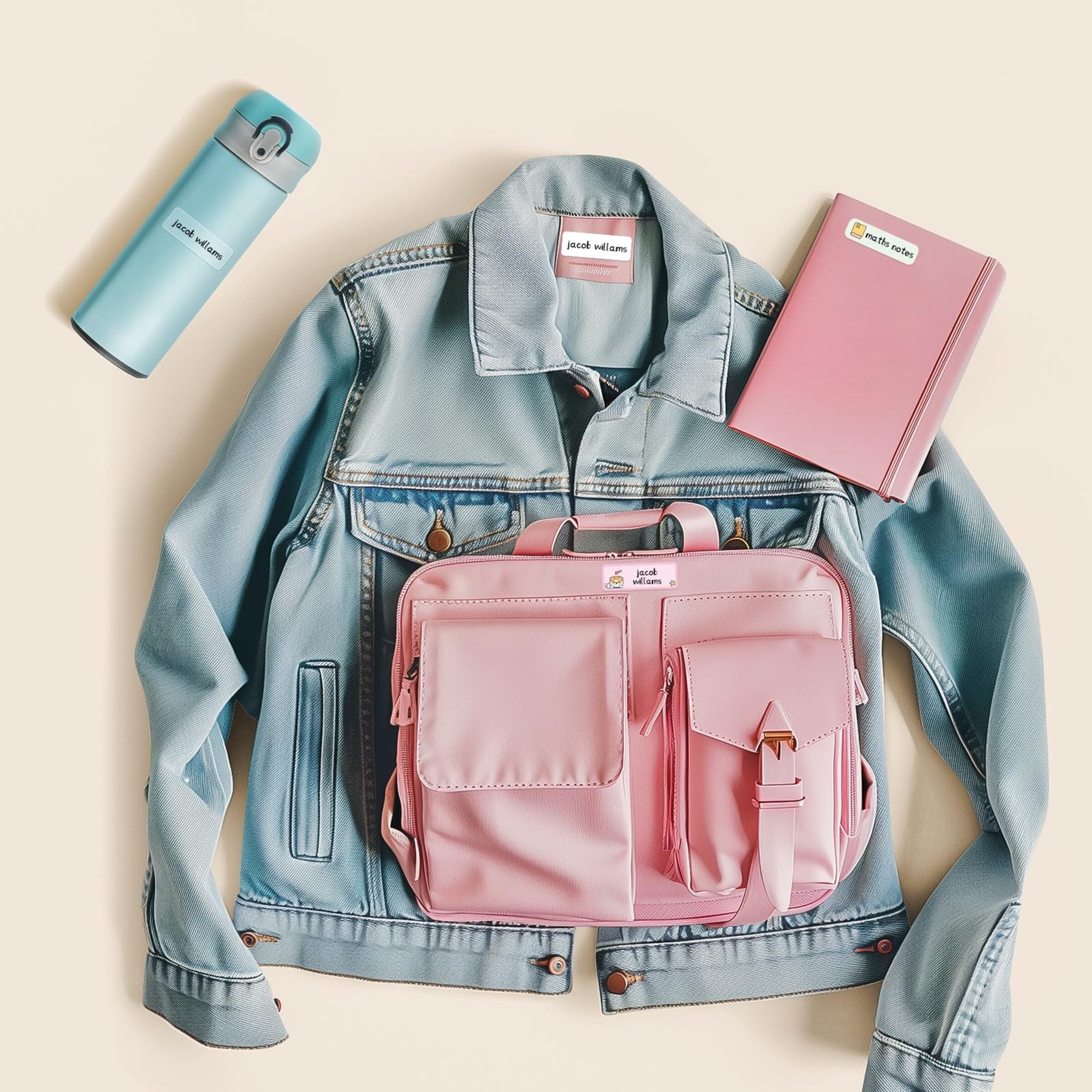 NIIMBOT - D110_M - PORTABLE BLUETOOTH LABEL PRINTER INCLUDING FREE LABEL ROLL (12*40MM - WHITE)