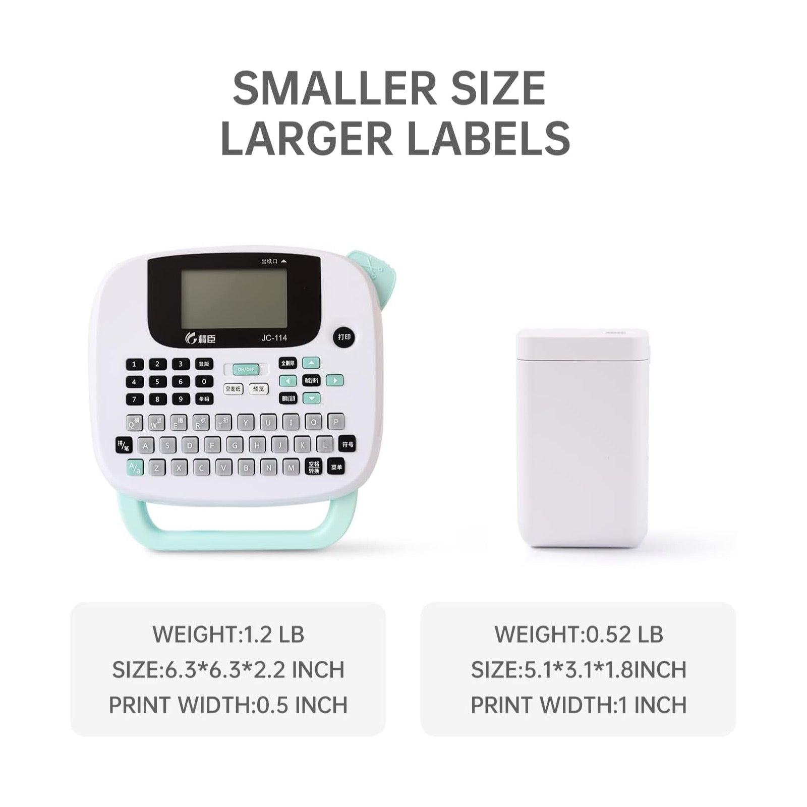 NB121 - Niimbot - D101 - Portable Label Bluetooth Printer Incl Free Label Roll (12x40mm)