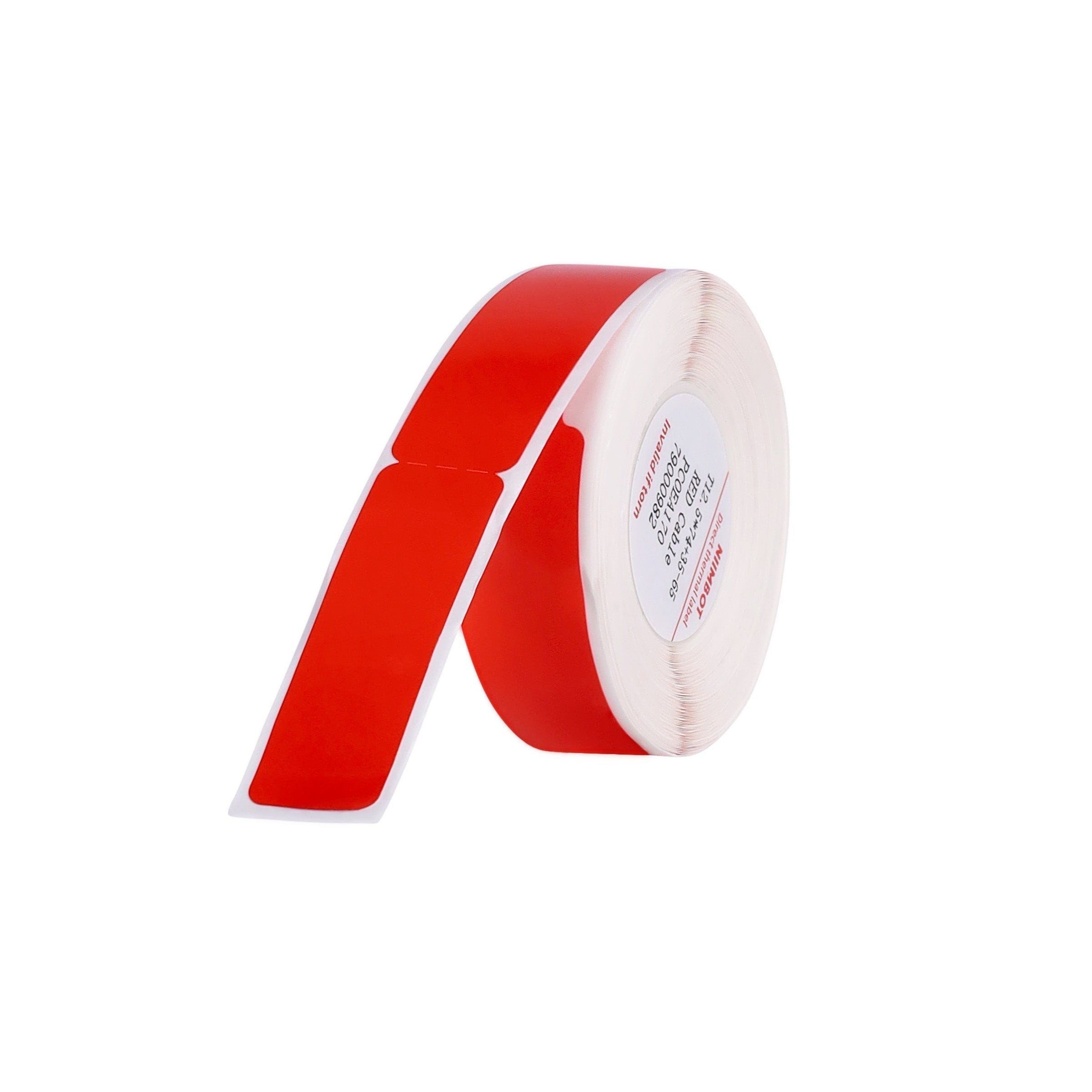 NB141 - Niimbot - D11 / D101 / D110 / H1S - 12.5x109mm - 60 Red Cable Labels