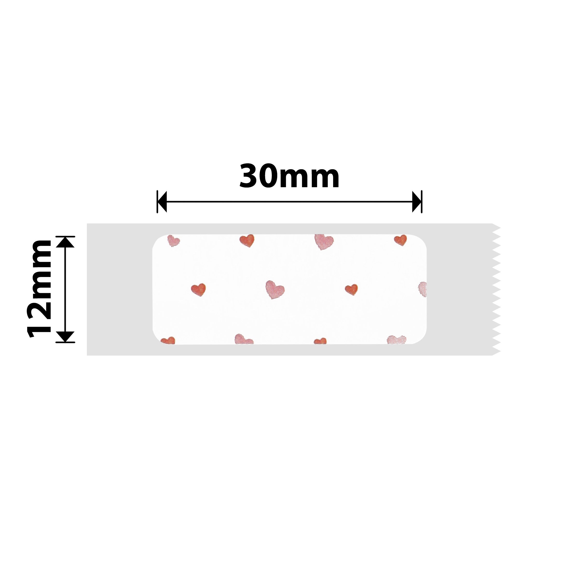 NB147 - Niimbot - D11 / D101 / D110 / H1S - 12x30mm - 195 Love Labels