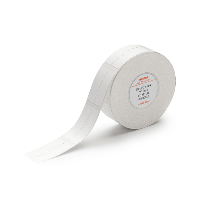NB149 - Niimbot - D11 / D101 / D110 / H1S - 6x22mm/2L - 500 White Labels