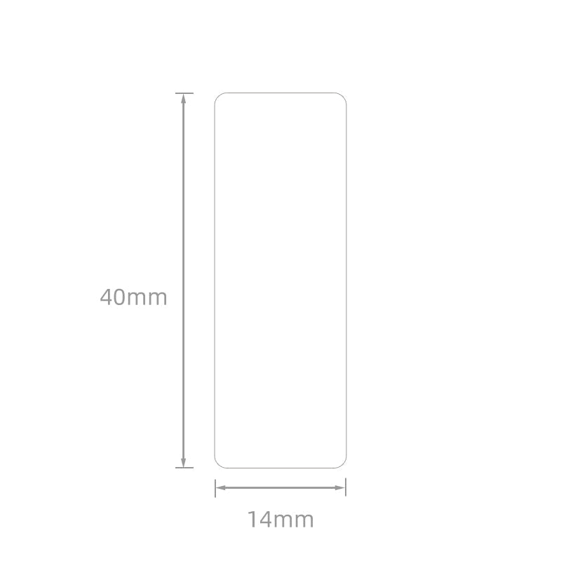 NB153 - NIIMBOT - D11 / D101 / D110 / H1S - 14X40MM - 160 LABELS PER ROLL - TRANSPARENT