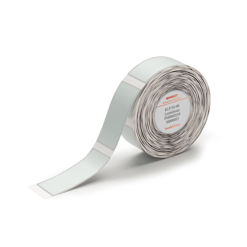 NB161 - NIIMBOT - D11 / D101 / D110 / H1S - 13X35MM - 90 THERMAL LABELS - LUMINOUS