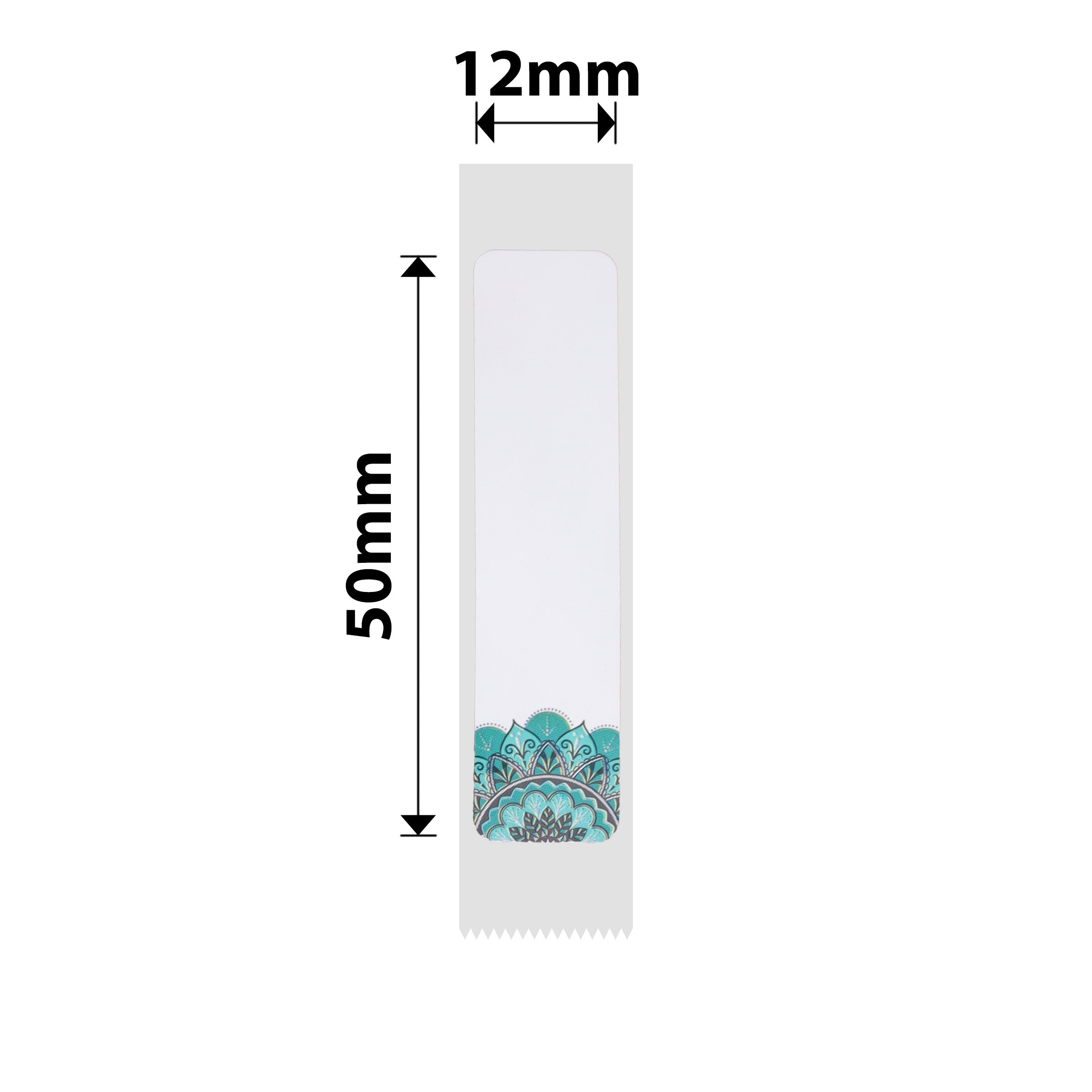 NB165 - Niimbot - D11 / D101 / D110 / H1S - 12x50mm - 125 Porcelain Labels