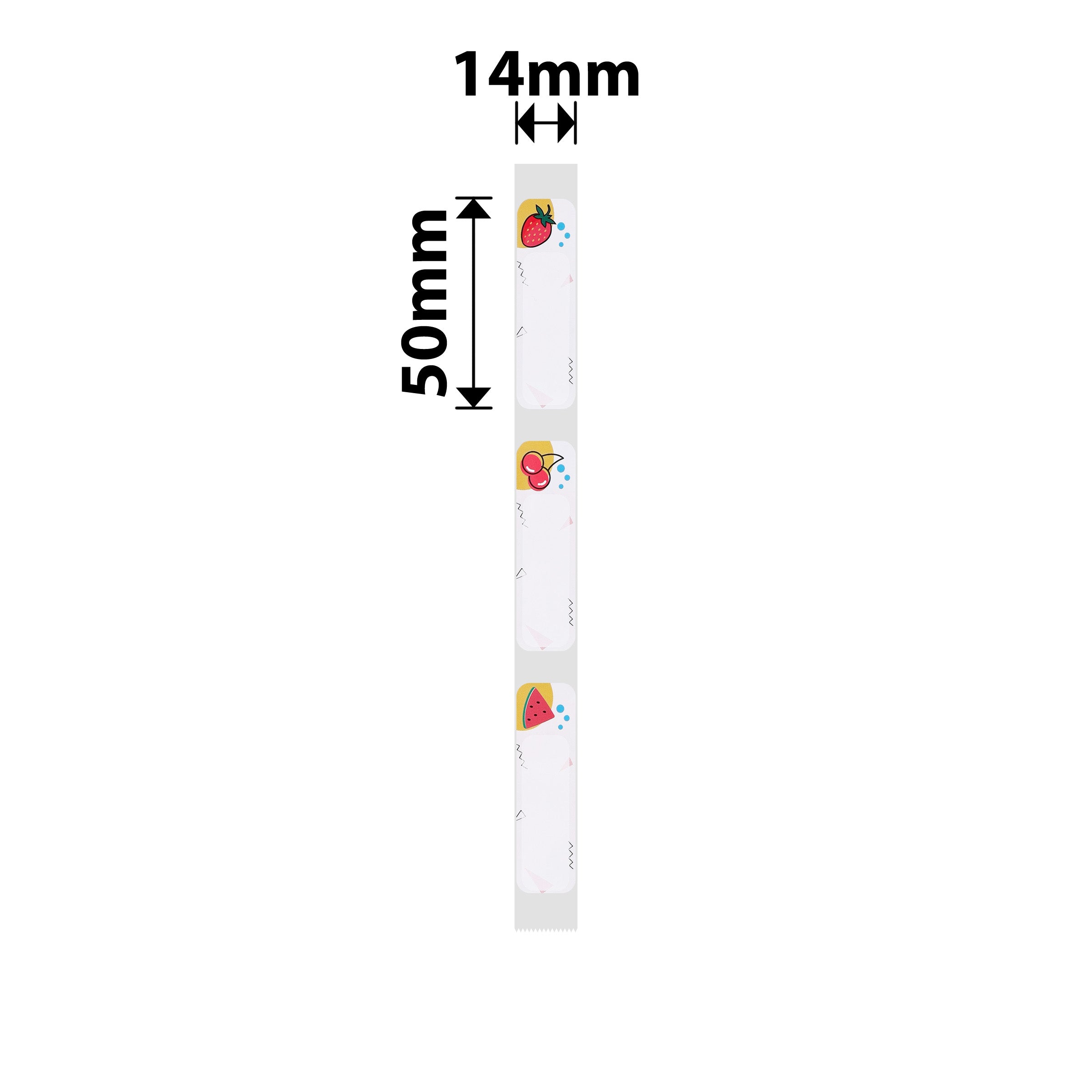 NIIMBOT - D11 / D101 / D110 / H1S - 14X50MM - 130 LABELS - SWEETFRUIT