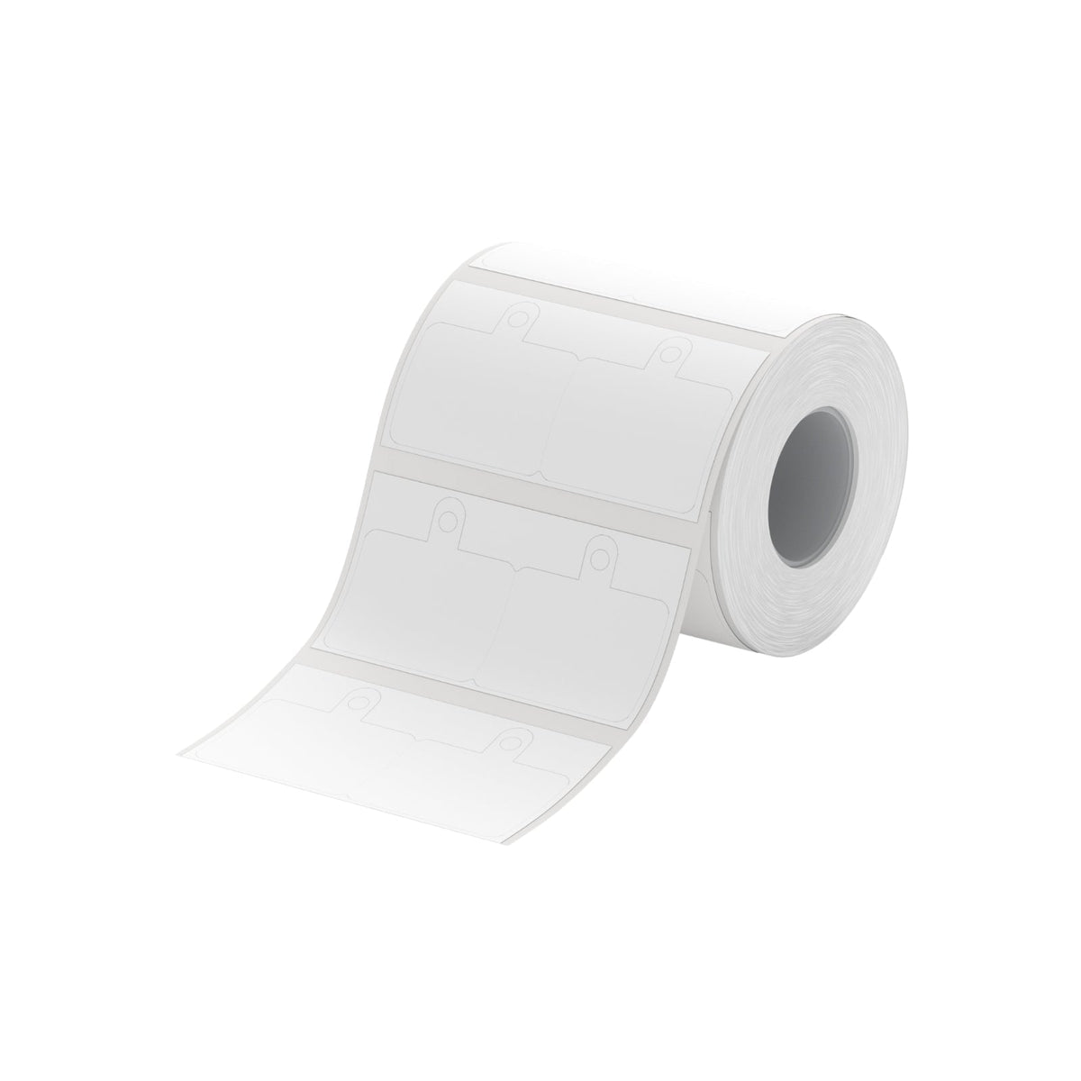 NIIMBOT - B Range - 50x26mm - White Jewellery With Hole - 250 Labels