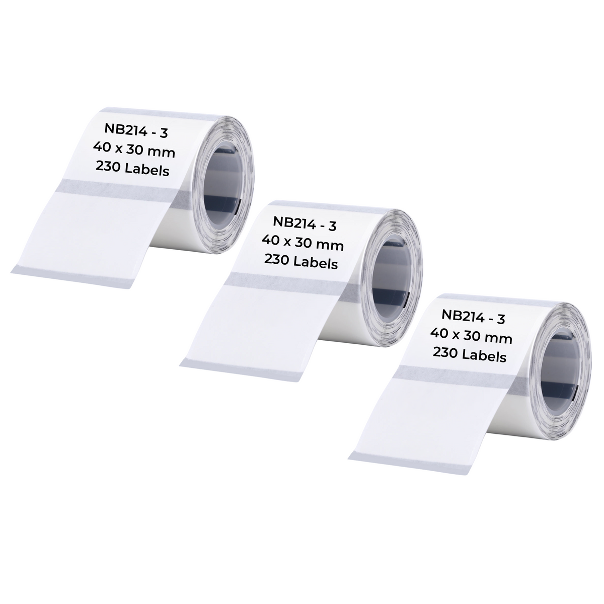 NIIMBOT - B Range - 40x30mm - Transparent - 230 Labels