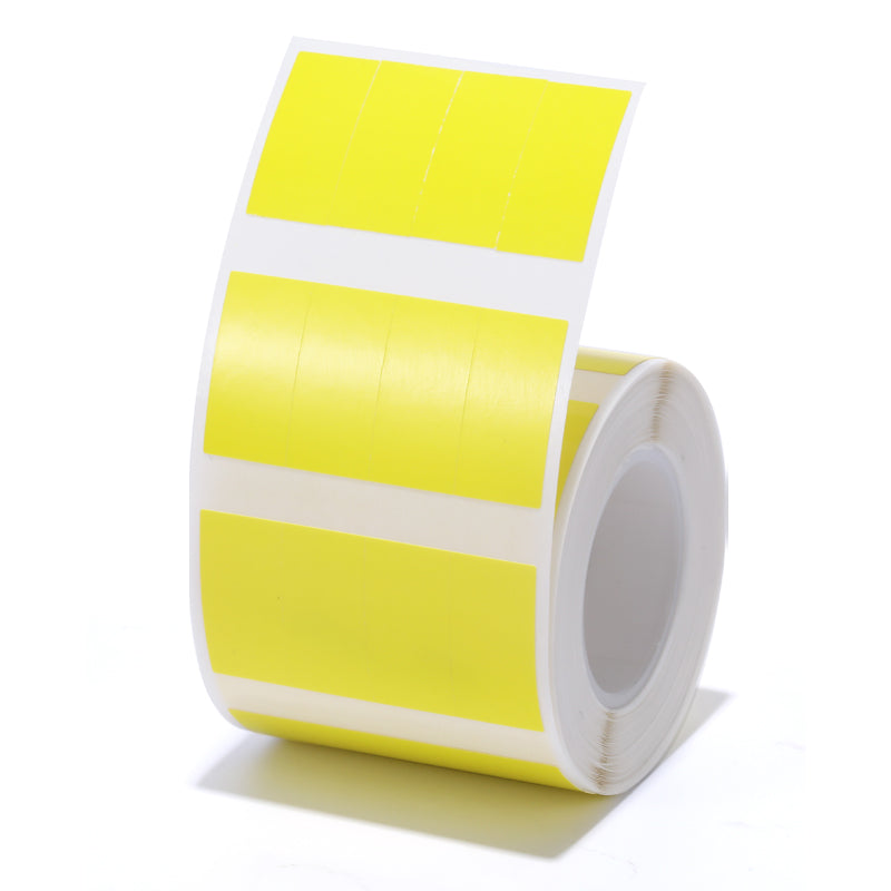 NB235 - Niimbot - B1 / B21 / B31 / B3S / B4 - 10x20mm/4R - 1,200 Yellow 4 Split Labels
