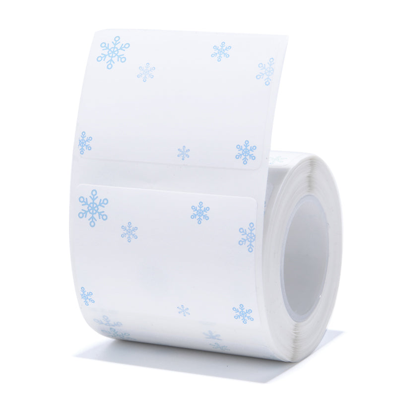NB238 - Niimbot - B1 / B21 / B31 / B3S / B4 - 45x30mm - 230 Blue Snow Labels