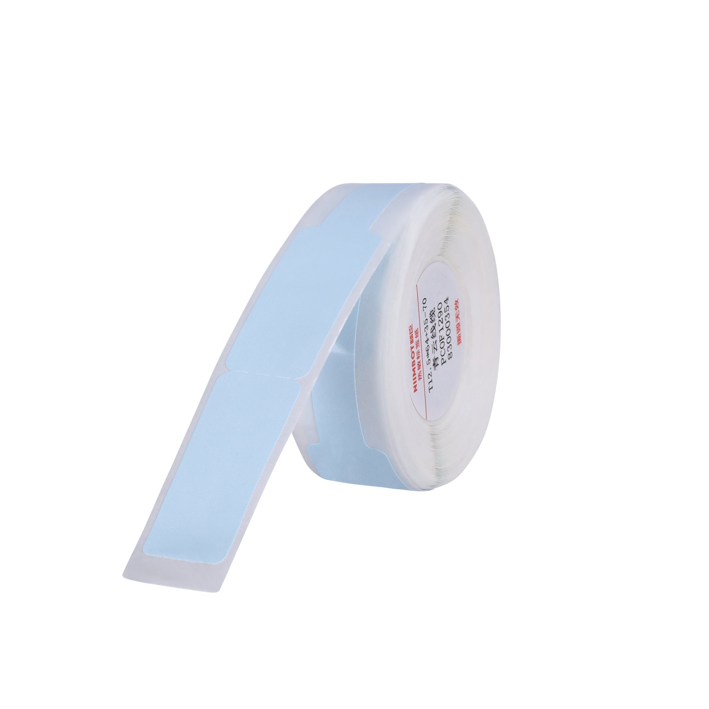 NB268 - Niimbot - D11 / D101 / D110 / H1S - 12.5x99mm - 70 Blue Cloud Cable Labels
