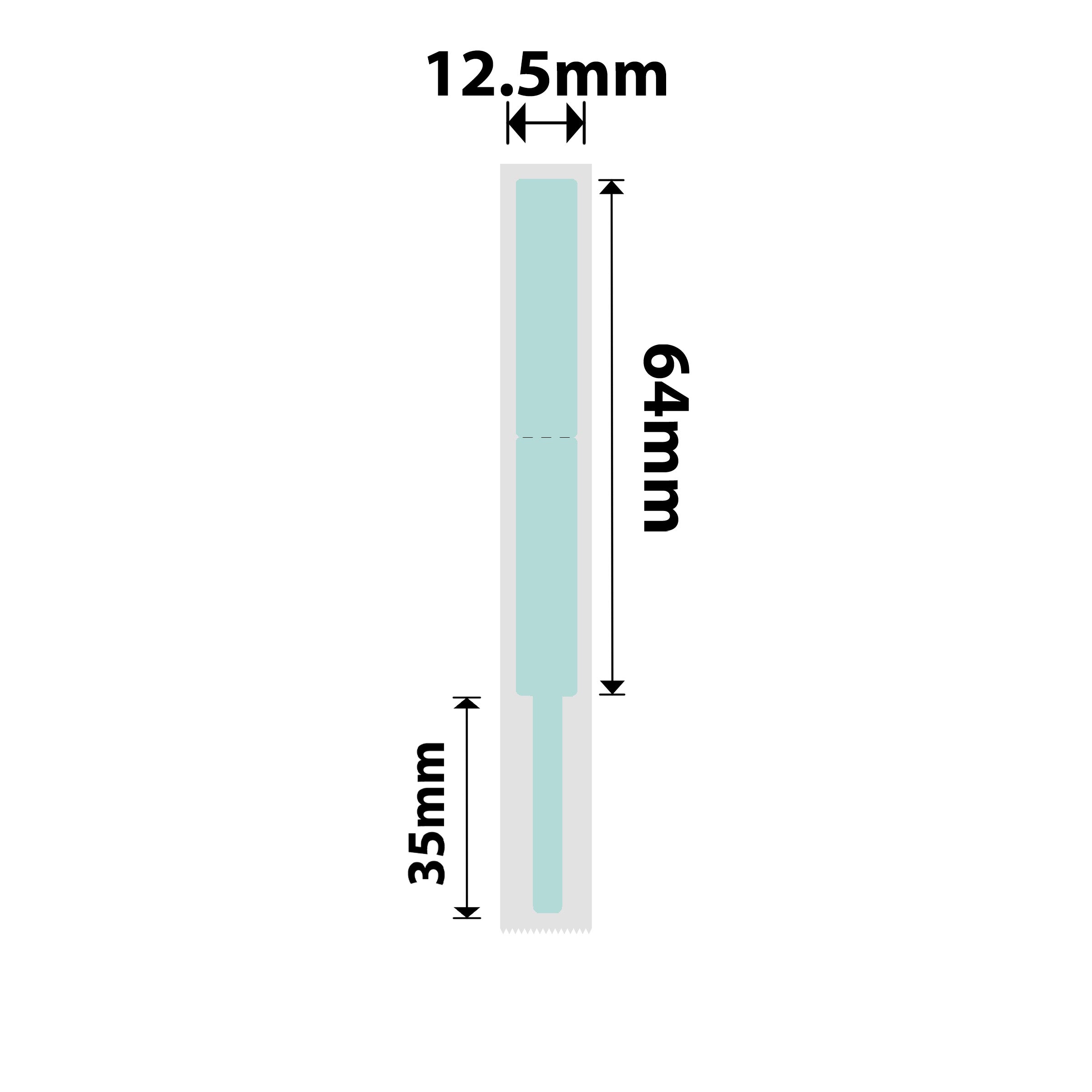 NB270 - Niimbot - D11 / D101 / D110 / H1S - 12.5x99mm - 70 Mint Cable Labels
