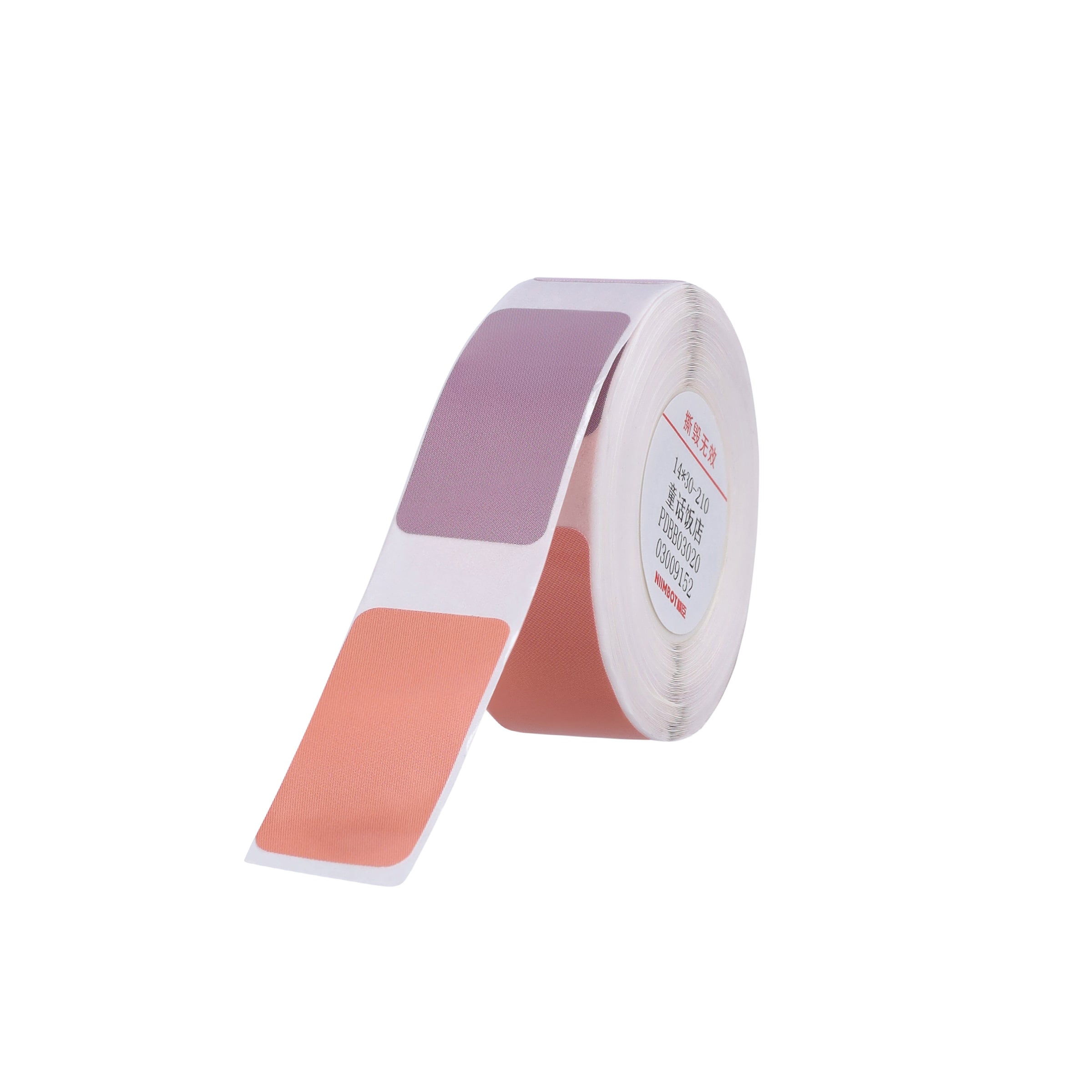 NB283 - NIIMBOT - D11 / D101 / D110 / H1S - R14X30MM - 210 LABELS PER ROLL - PINK (4 COLOURS)
