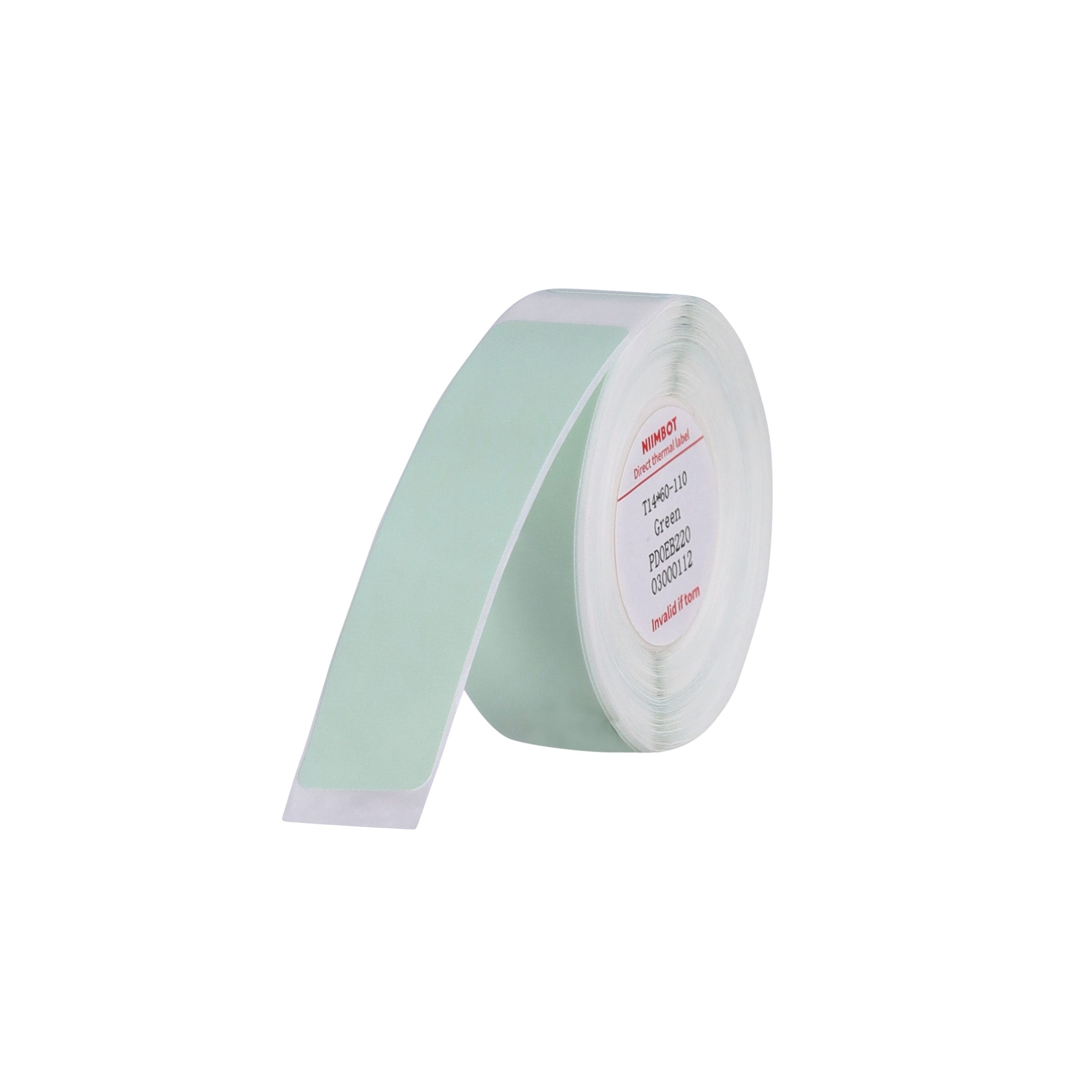 NB305 - Niimbot - D11 / D101 / D110 / H1S - 14x60mm - 110 Green Labels