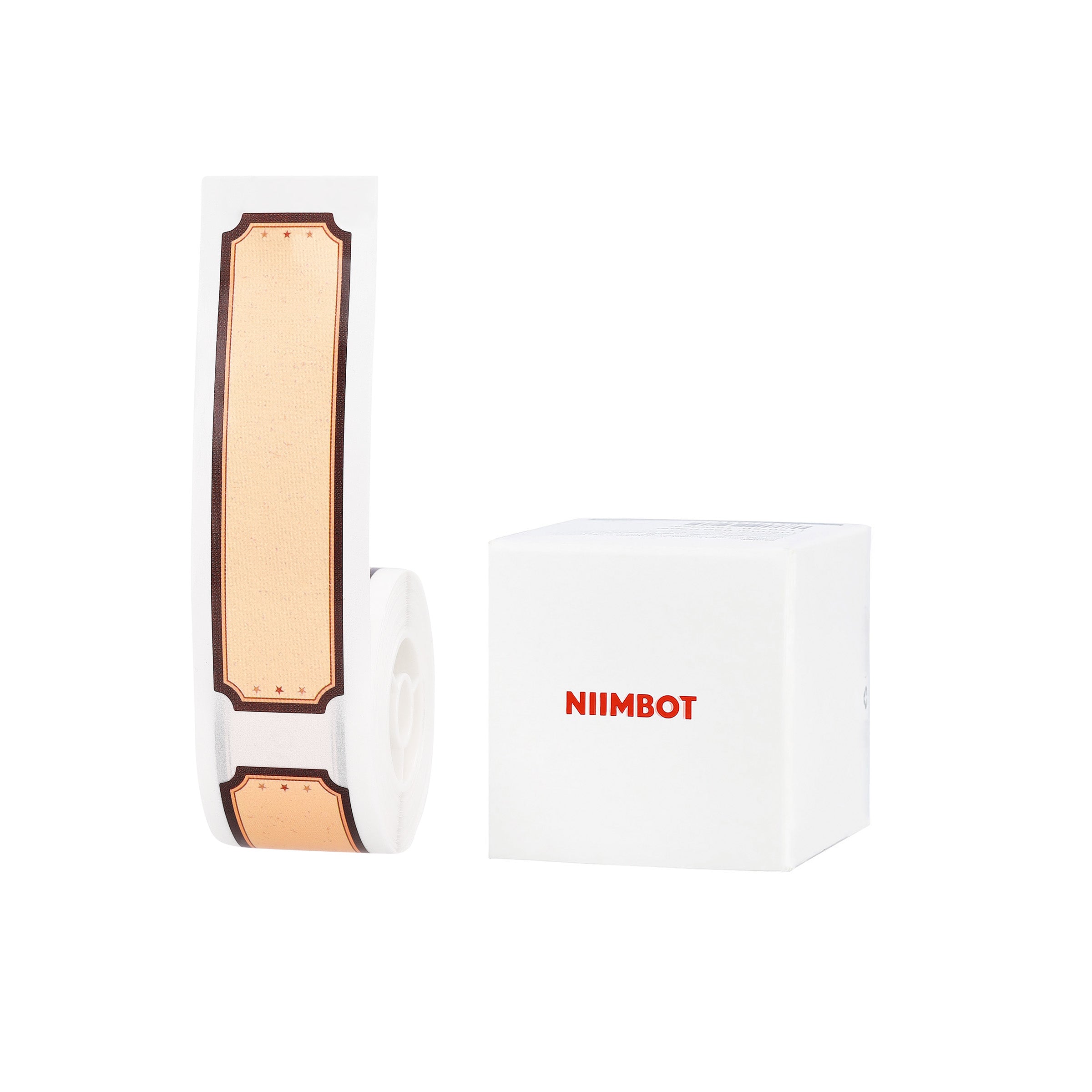 NB328 - Niimbot - D101 Only - 20x75mm - 90 Wood Love Labels