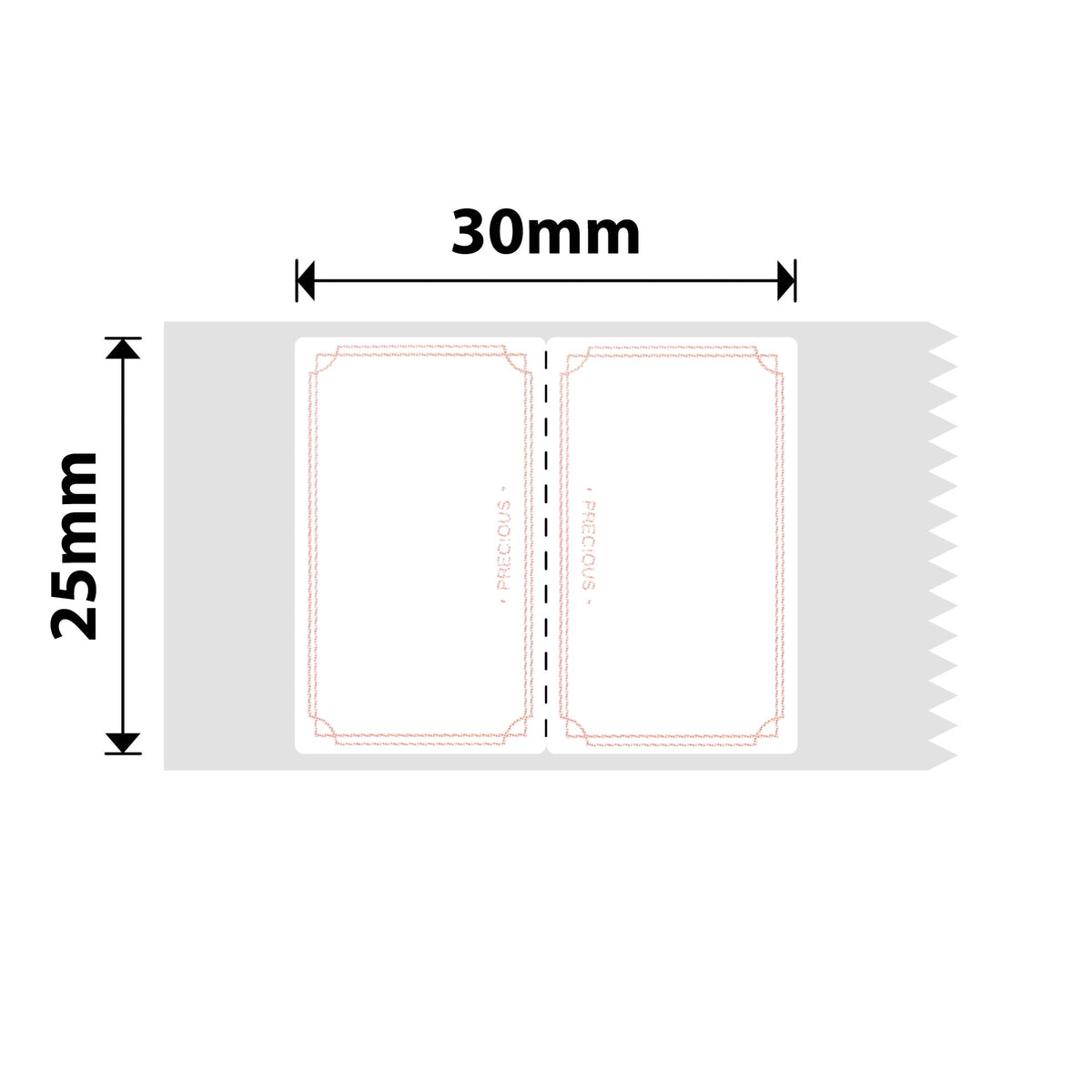 NIIMBOT - D101 Only - 25x30mm - Elegant - 210 Labels
