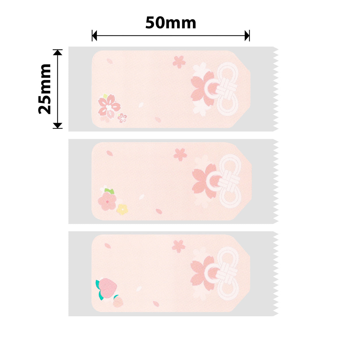 NIIMBOT - D101 Only - 25x50mm - Sakura Flower Knot - 125 Labels