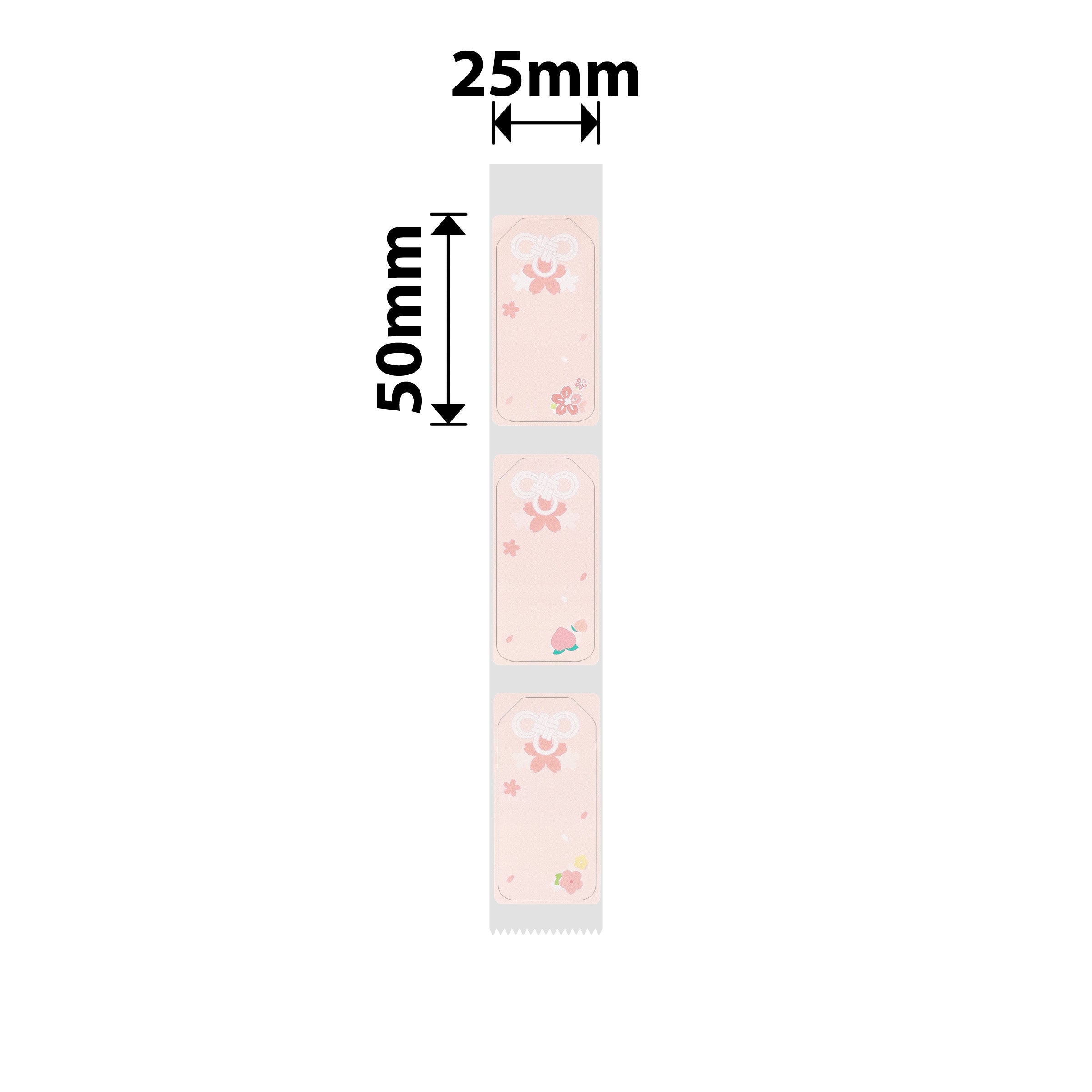 NIIMBOT - D101 ONLY - 25X50MM - 125 LABELS - SAKURAKNOT