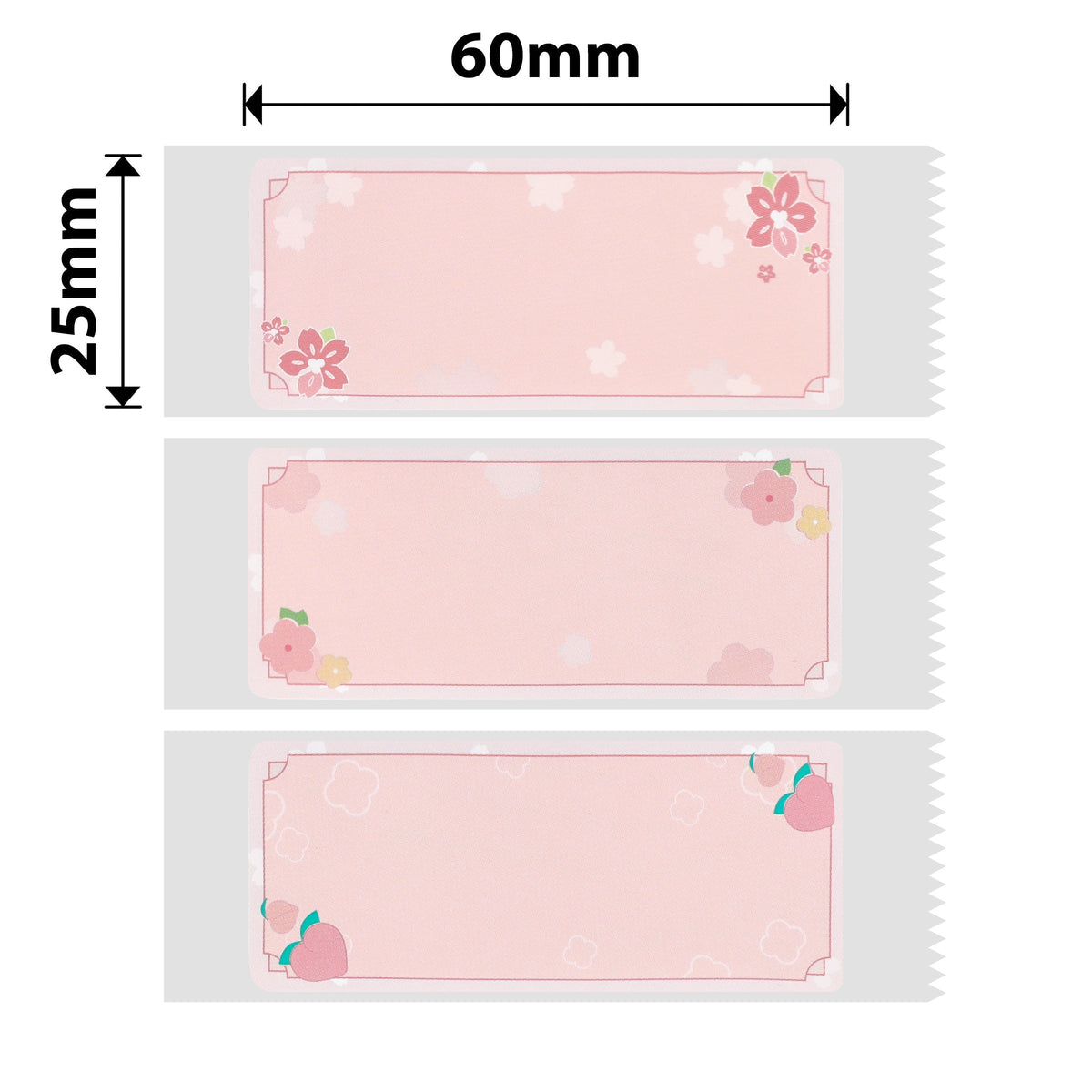 NIIMBOT - D Range - 25x60mm - Sakura Erya - 110 Labels