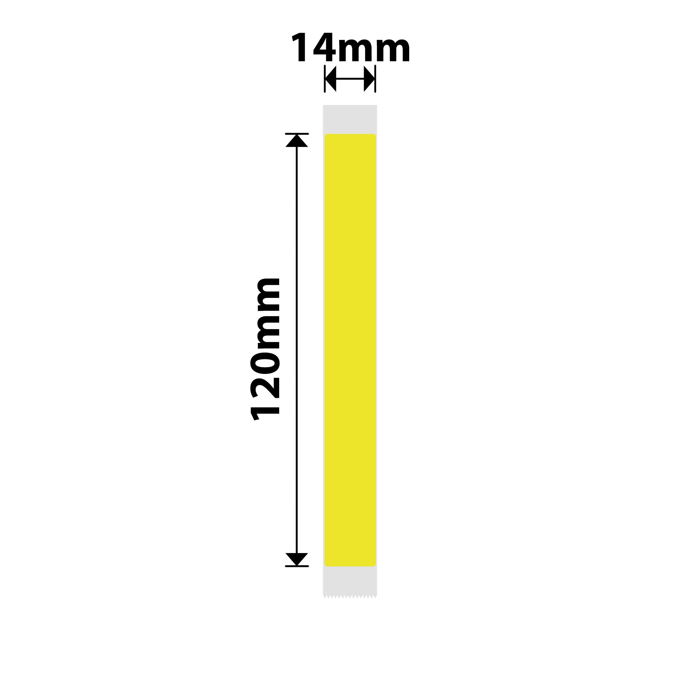 NB401 - NIIMBOT - B18 / N1 - EW14X120mm - 55 LABELS PER ROLL - YELLOW