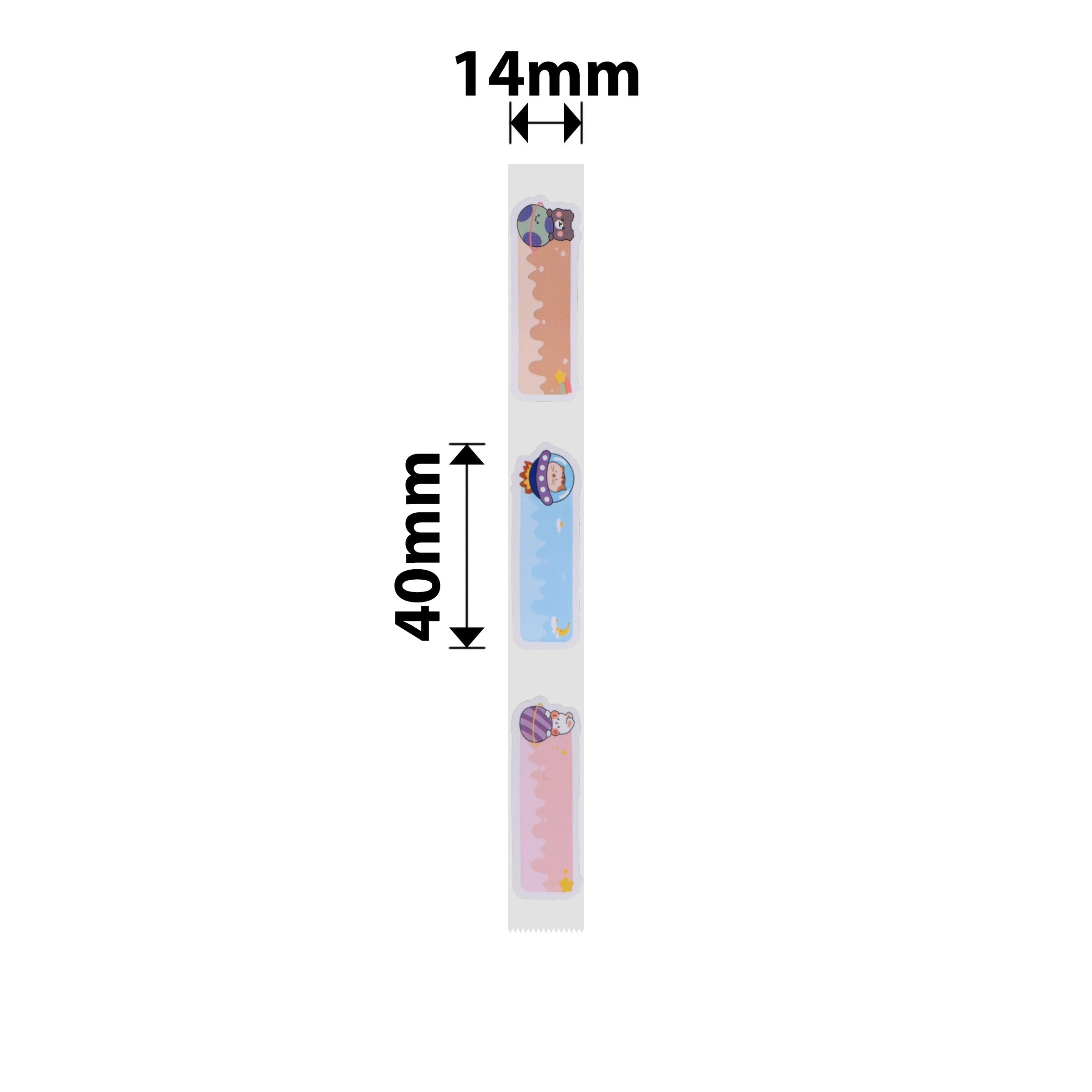 NB416 - NIIMBOT - B18 / N1 - EW14X40mm - 150 LABELS PER ROLL - STAR TREK DESIGN