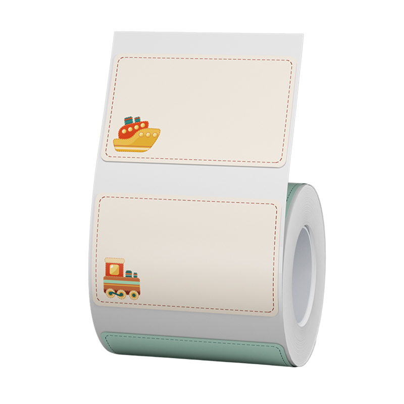 NB465 - NIIMBOT - B1 / B21 / B3S / B4 - 50X30MM - 230 THERMAL LABELS (MULTI-COLOUR) - CHILDHOOD TOYS DESIGN